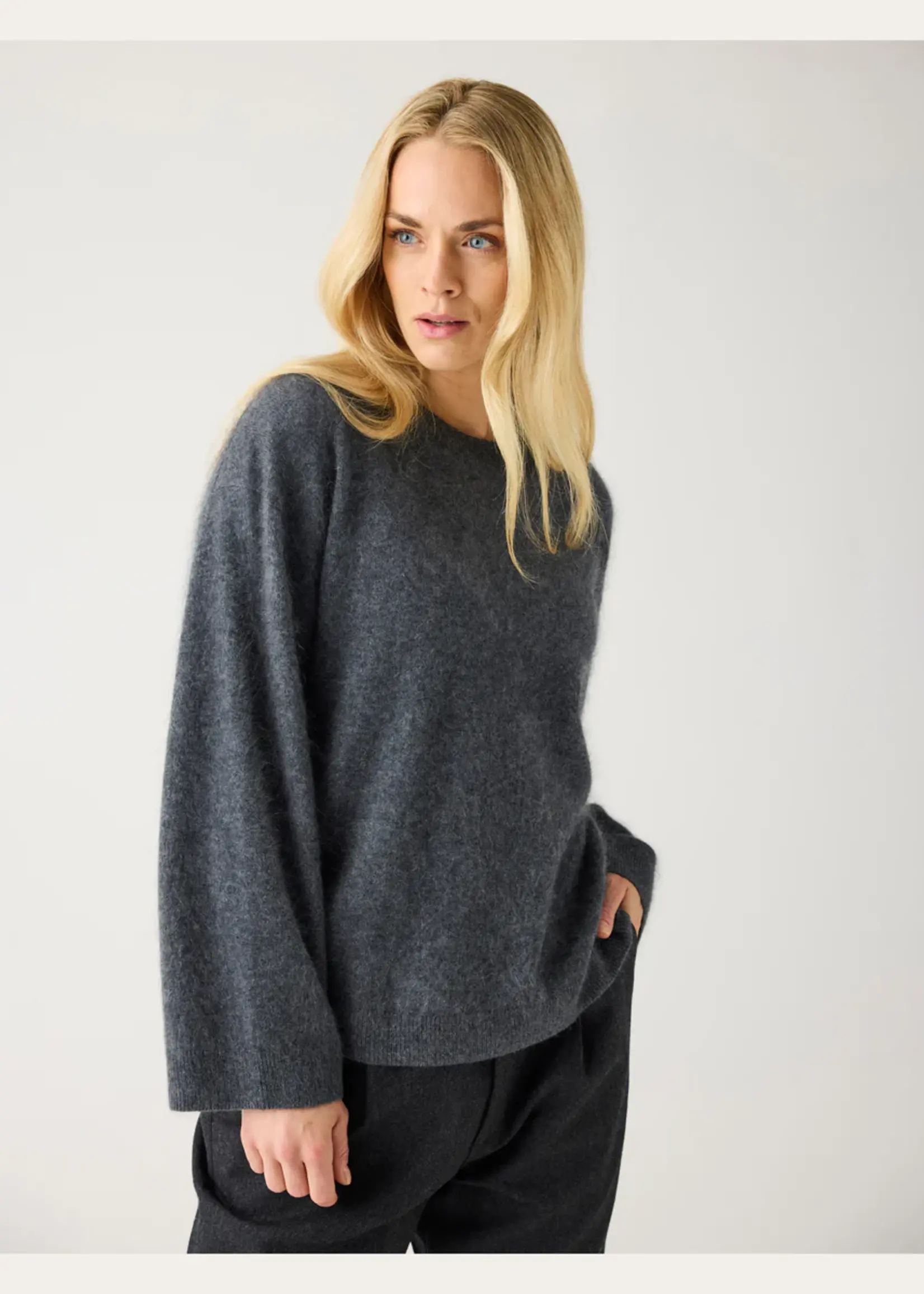 KnowledgeCotton Apparel KnowledgeCotton Apparel - Cashmere Crew Neck Knit