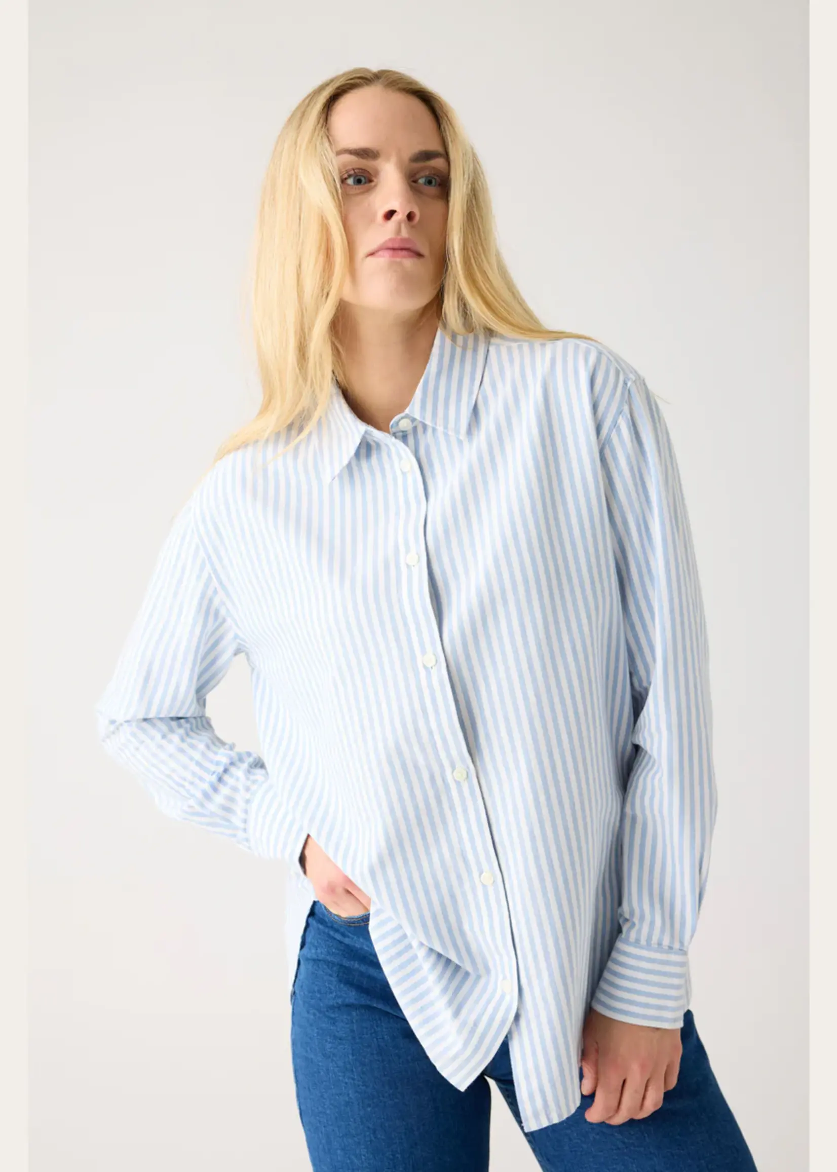 KnowledgeCotton Apparel KnowledgeCotton Apparel - Oxfort Shirt Organic Cotton
