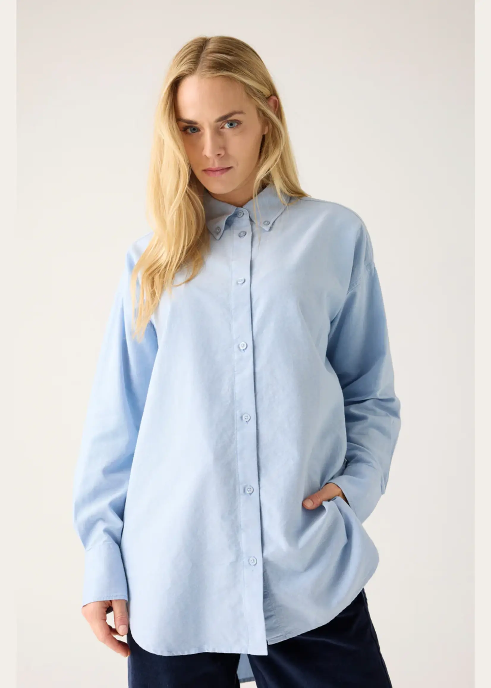 KnowledgeCotton Apparel KnowledgeCotton Apparel - Relaxed Flannel Shirt