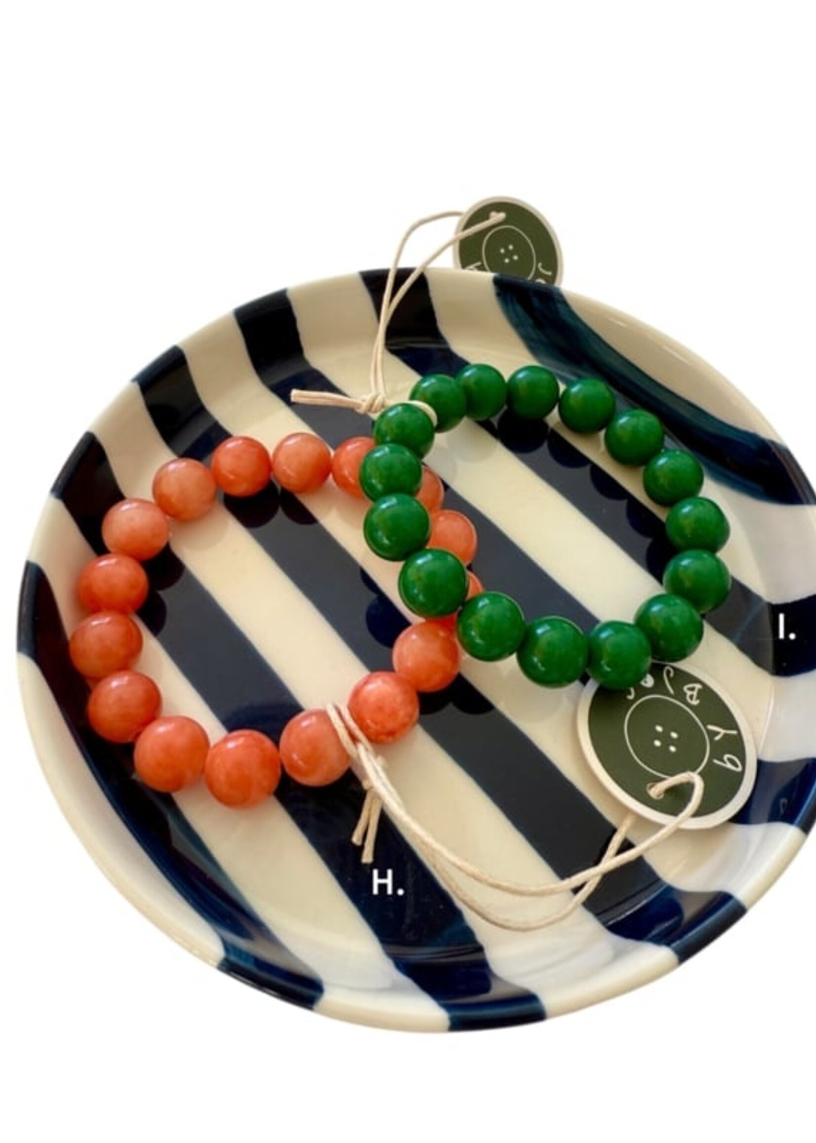 ByBjor - Armband Chunky Jade