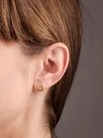 Charlotte Wooning Charlotte Wooning - Oorbel Flat Pearl Small