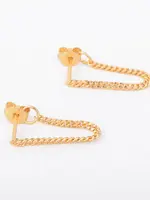 Charlotte Wooning Copy of Charlotte Wooning - Oorbel Breeze Verguld