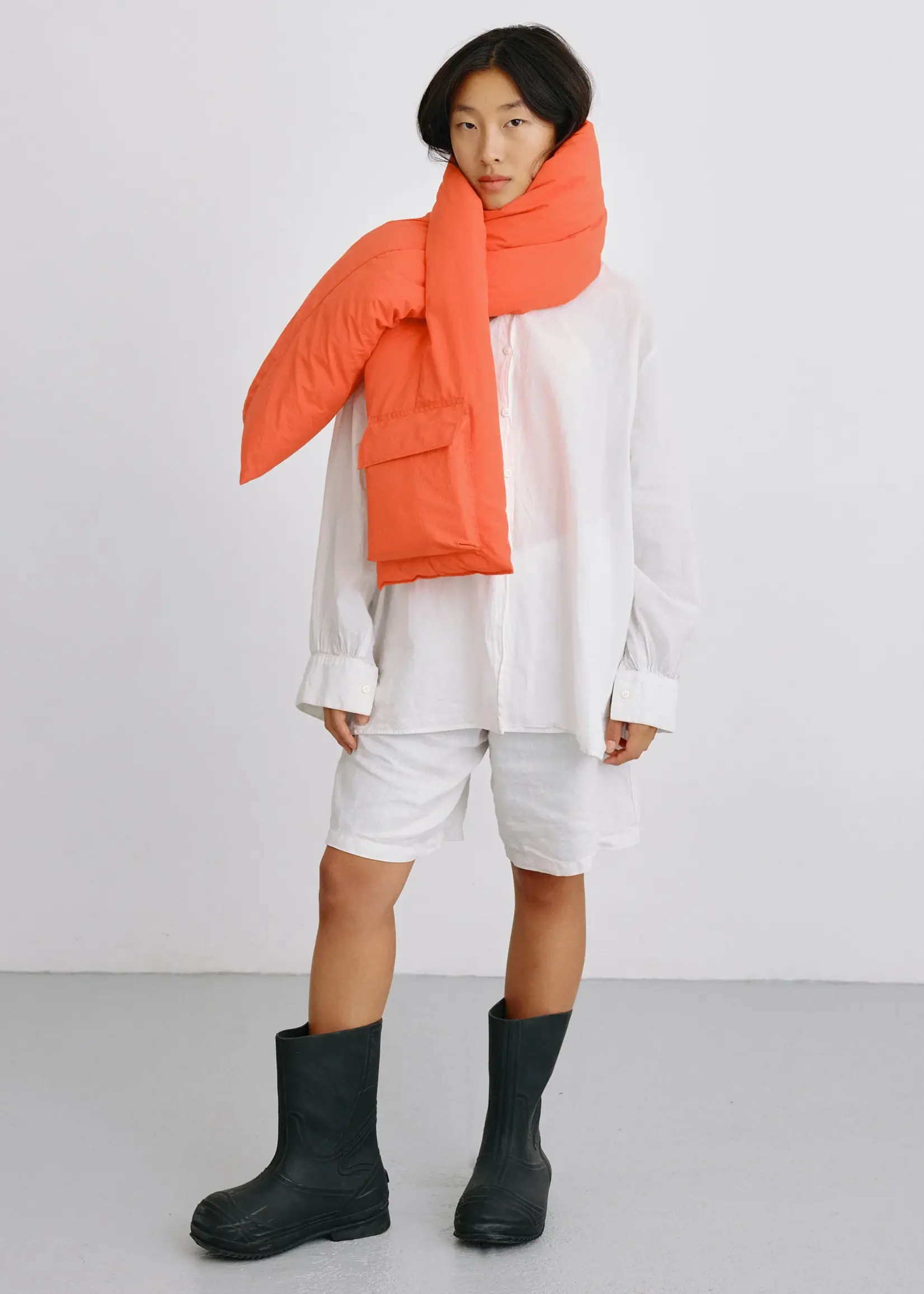 Ölend Ölend - Padded Sjaal - Koraal