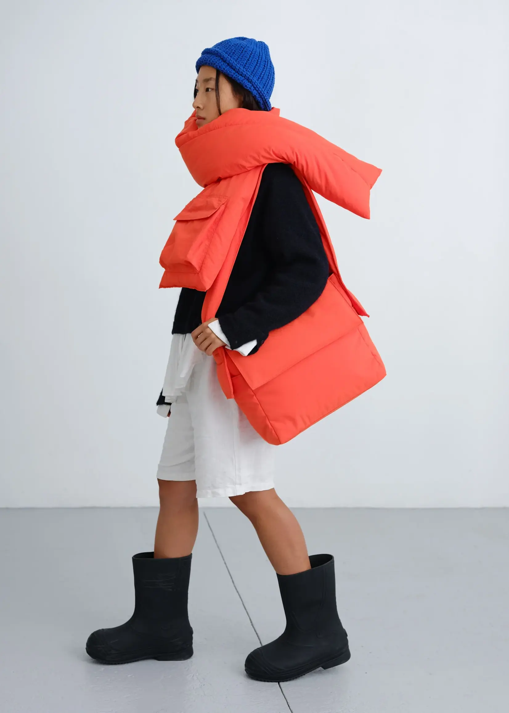 Ölend Ölend - Padded Sjaal - Koraal