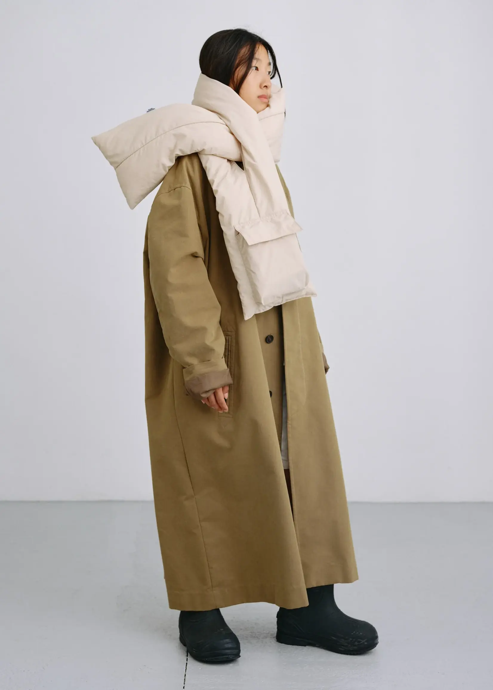 Ölend Ölend - Padded Sjaal - Zand