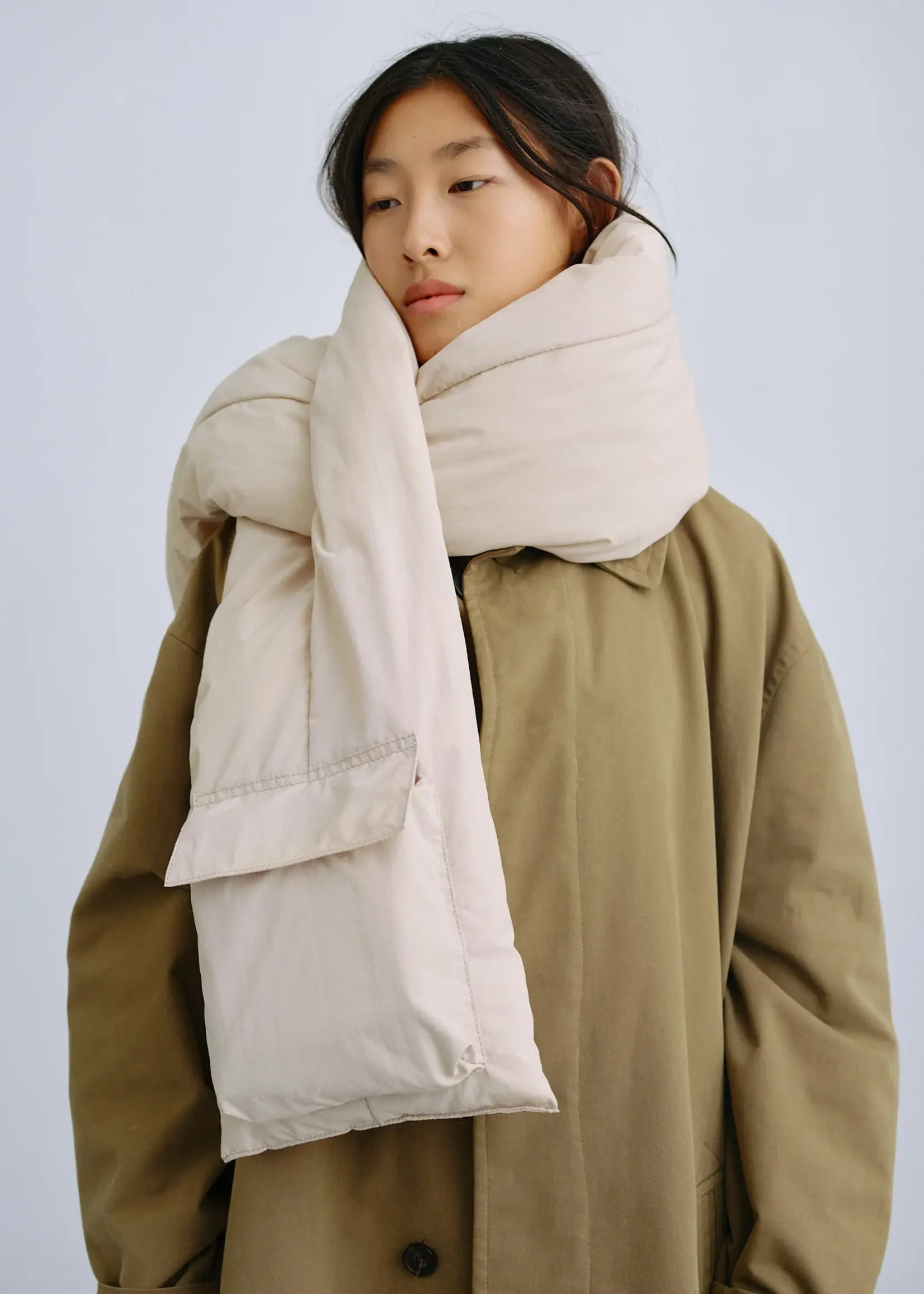 Ölend Ölend - Padded Sjaal - Zand