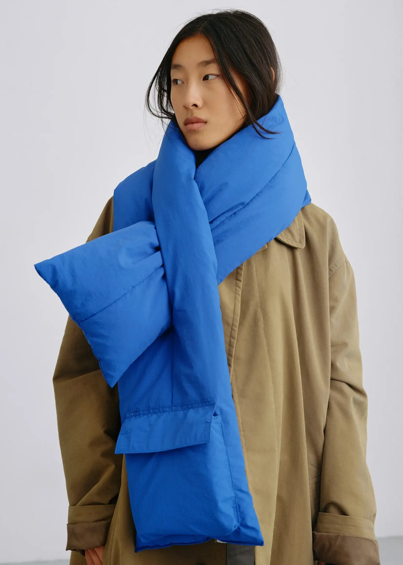 Ölend Ölend - Padded Sjaal - Kobalt