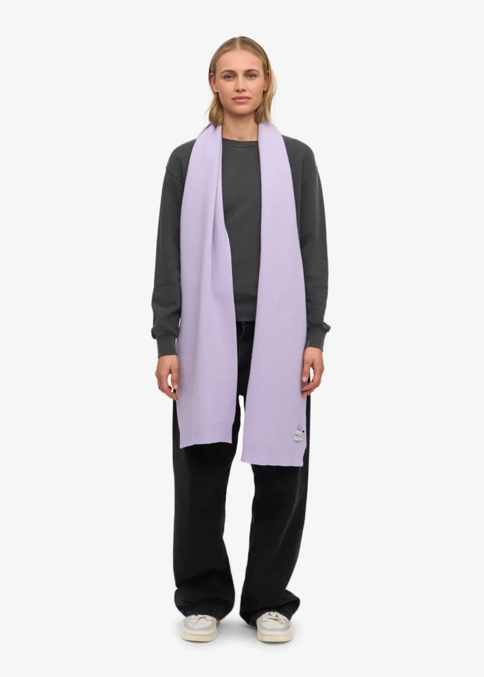 Colorful Standard Colorful Standard - Merino Wool Scarf - Soft Lavander