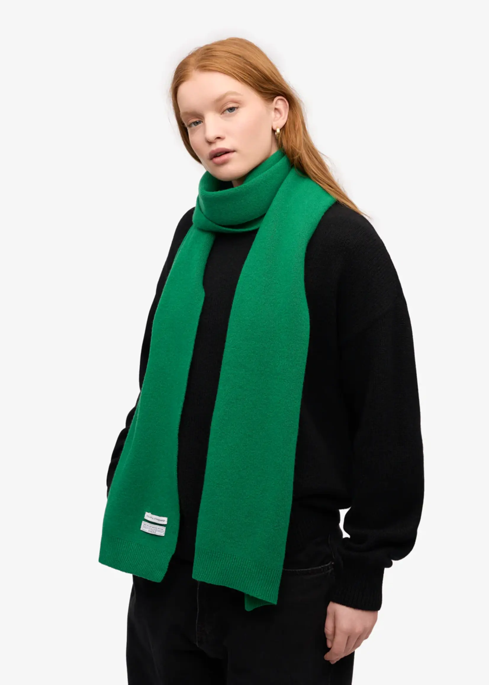 Colorful Standard Colorful Standard - Merino Wool Scarf - Kelly Green