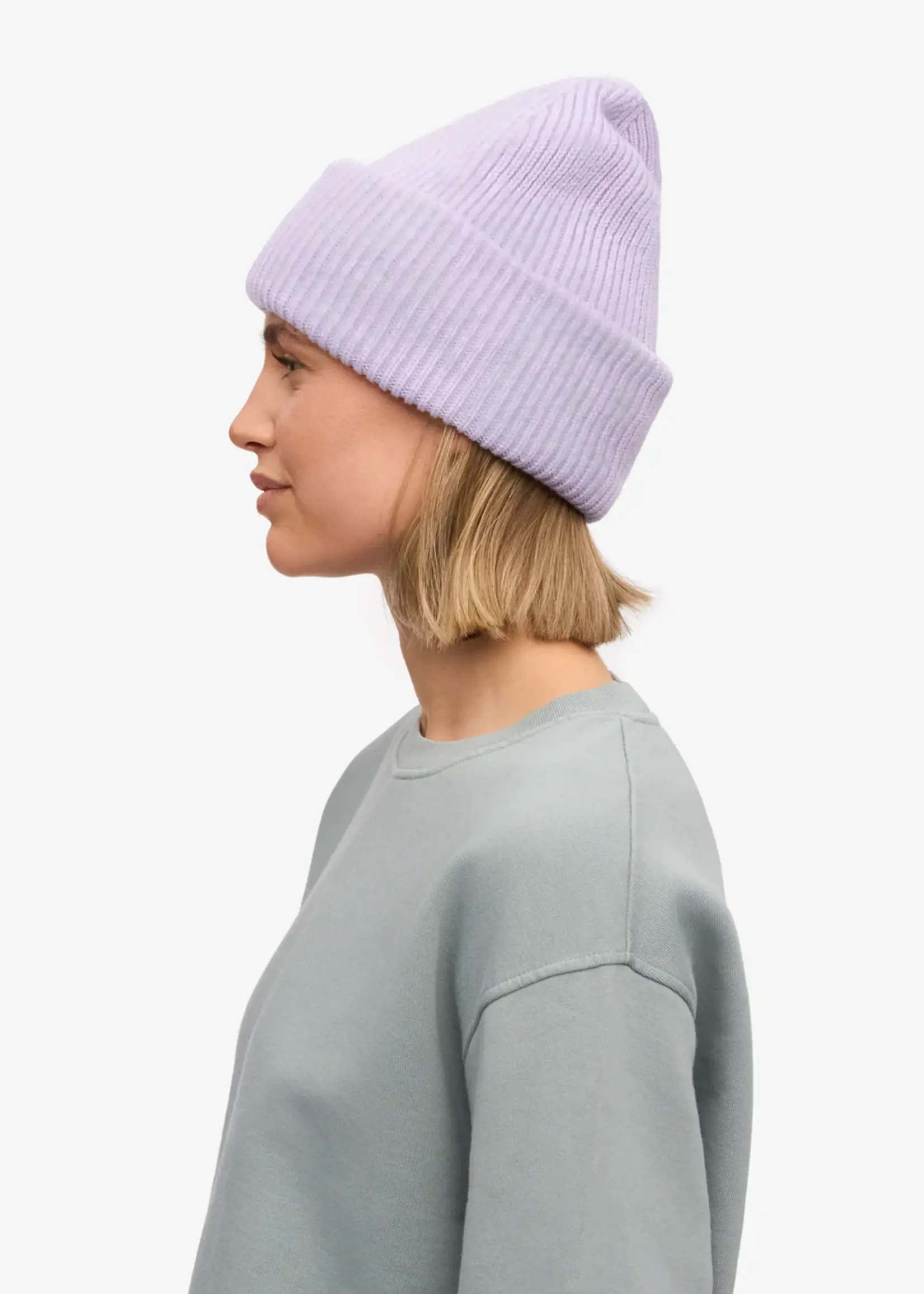Colorful Standard Colorful Standard - Merino Wool Hat - Soft Lavender
