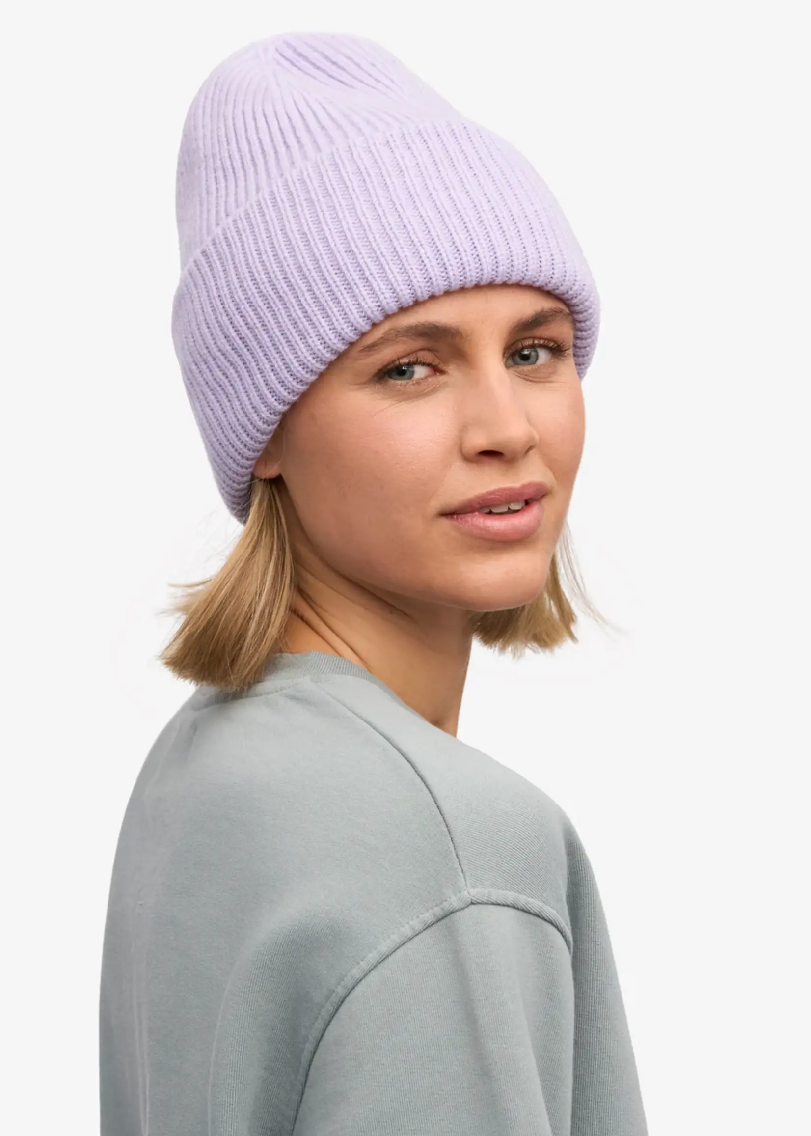 Colorful Standard Colorful Standard - Merino Wool Hat - Soft Lavender
