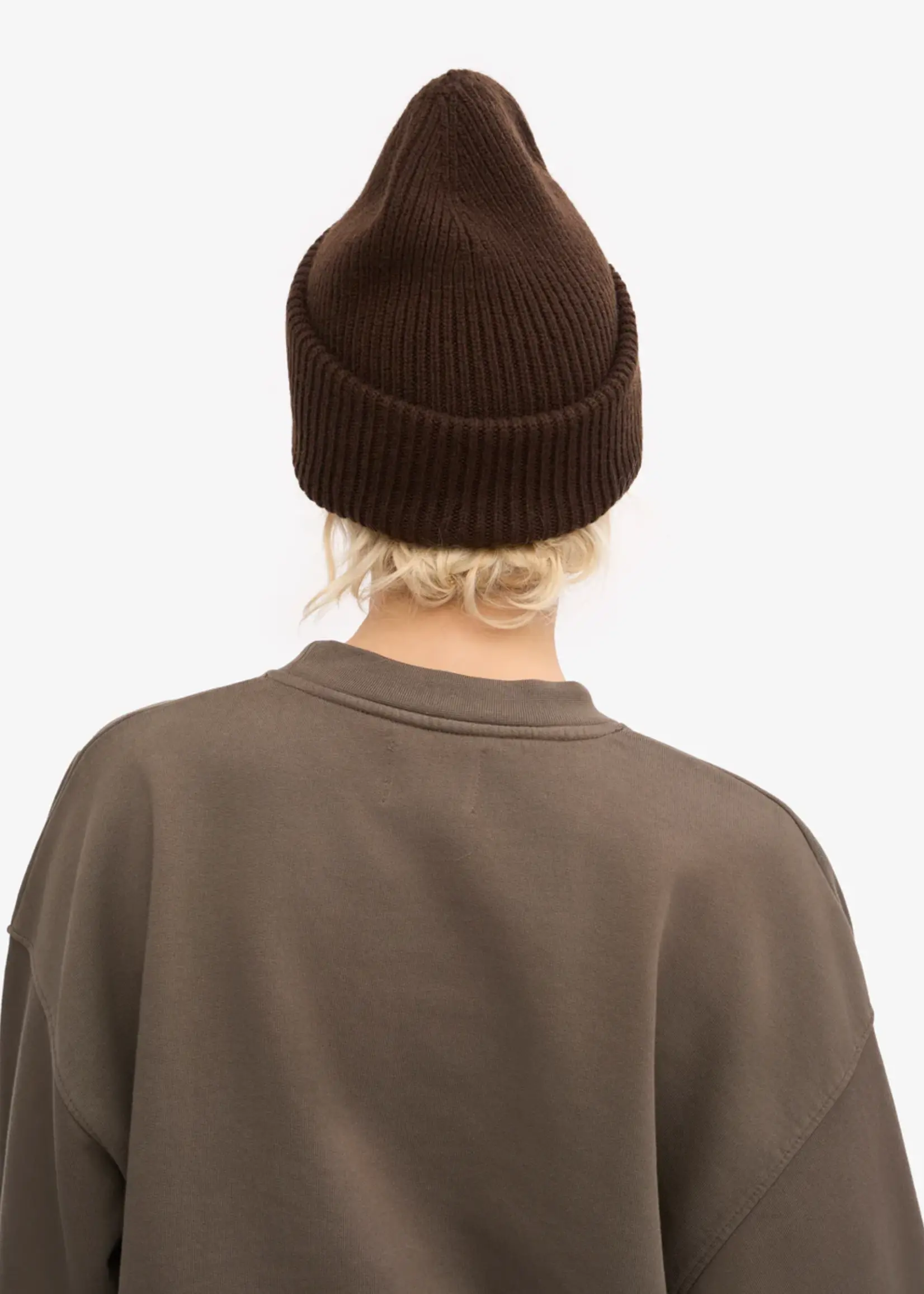 Colorful Standard Colorful Standard - Merino Wool Hat - Coffee Brown
