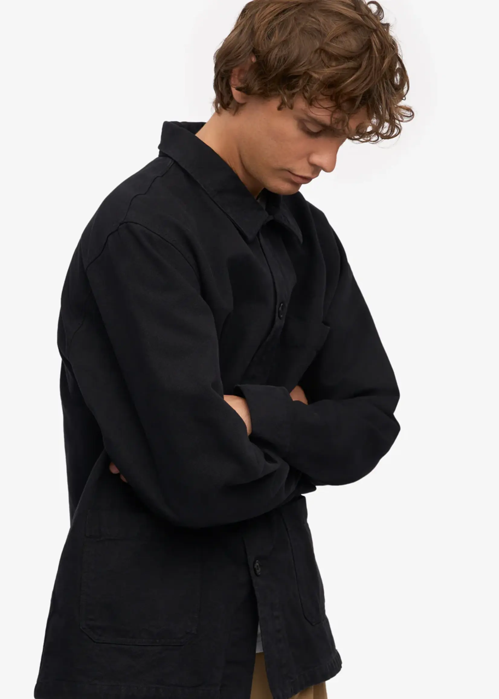 Colorful Standard Colorful Standard - Organic Workwear Jacket - Deep Black