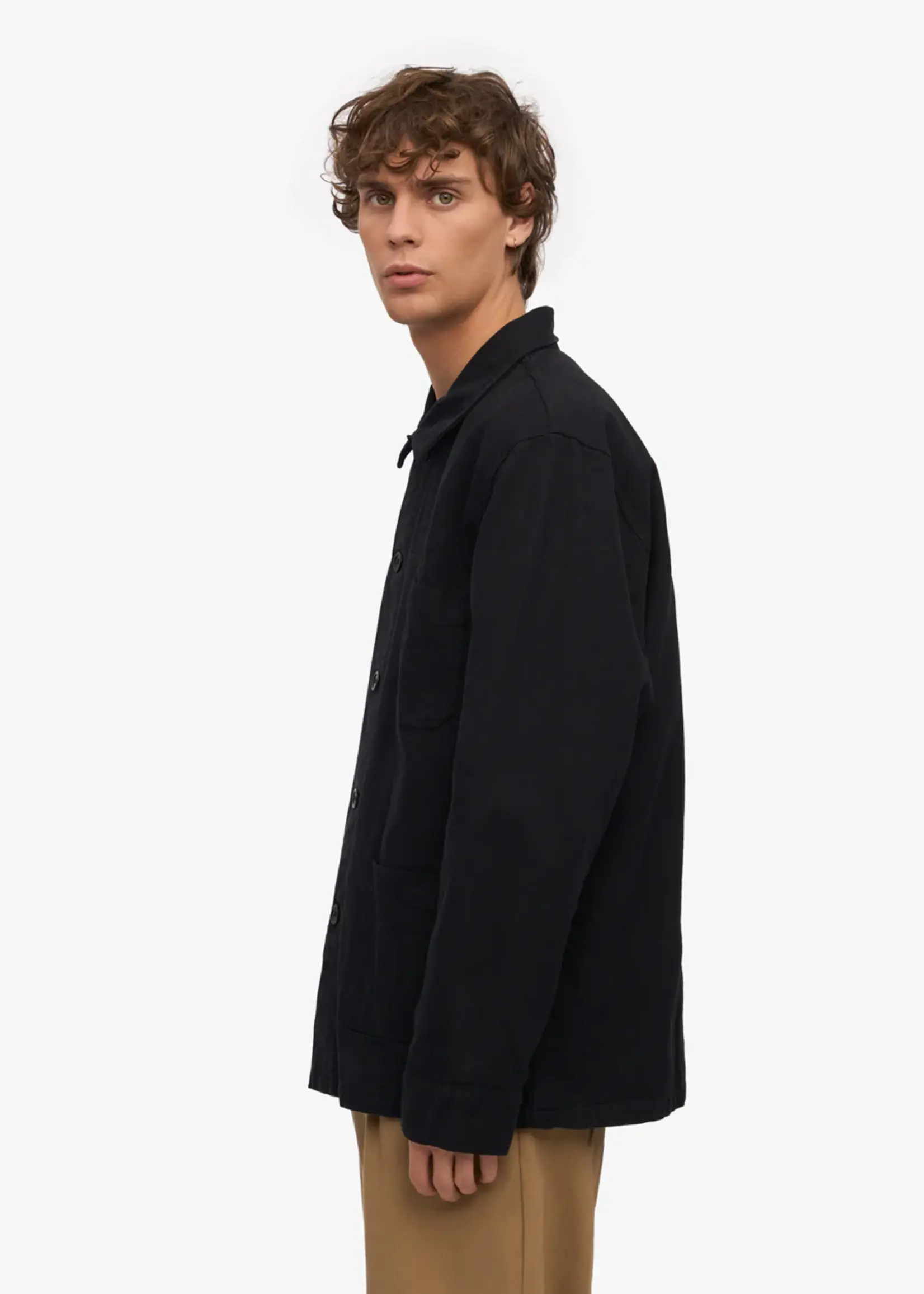 Colorful Standard Colorful Standard - Organic Workwear Jacket - Deep Black