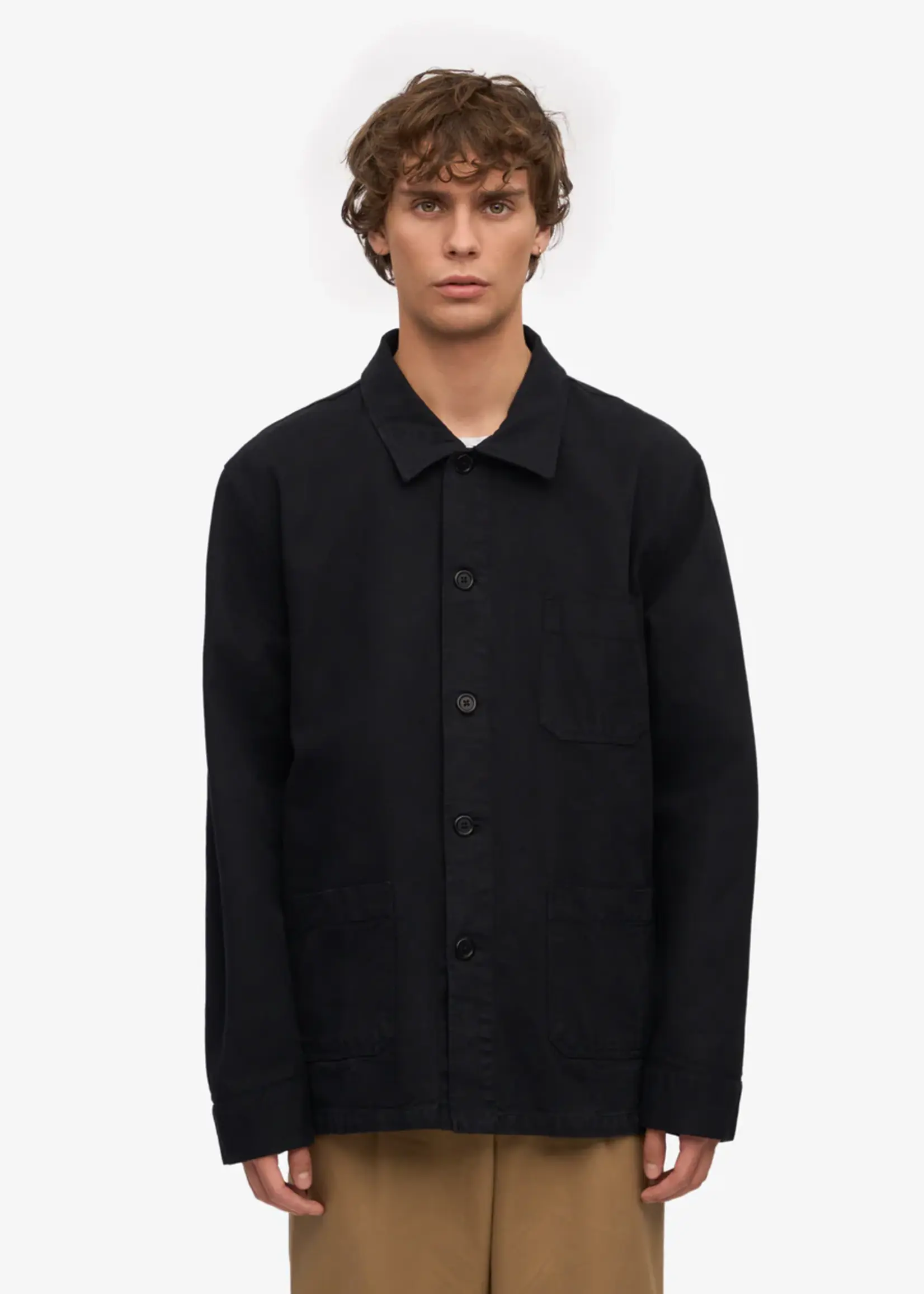 Colorful Standard Colorful Standard - Organic Workwear Jacket - Deep Black