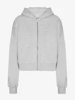 Colorful Standard Colorful Standard - Organic Crop Zip Hood - Snow Melange