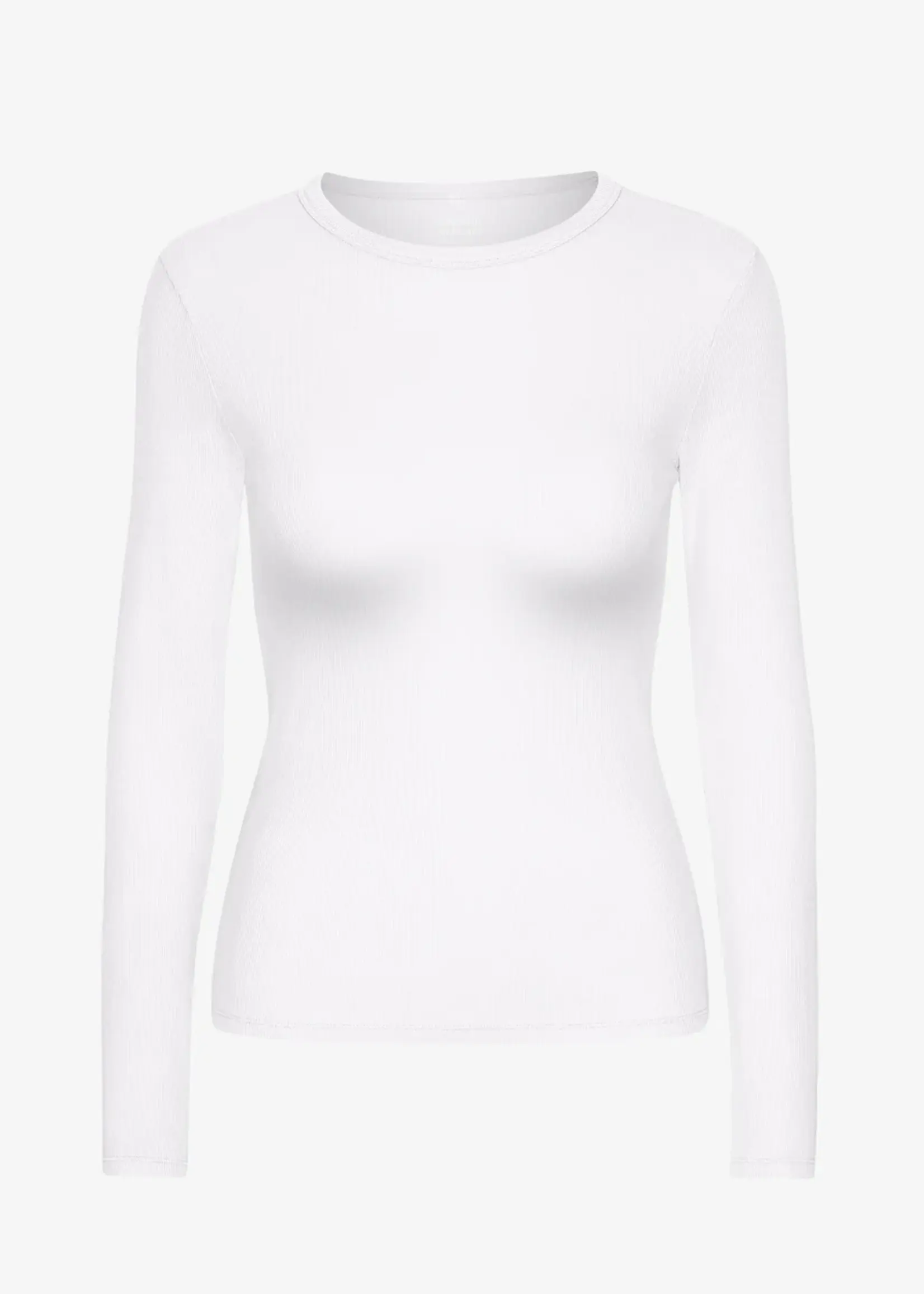 Colorful Standard Colorful Standard - Women Organic Rib Long Sleeve - Optical White