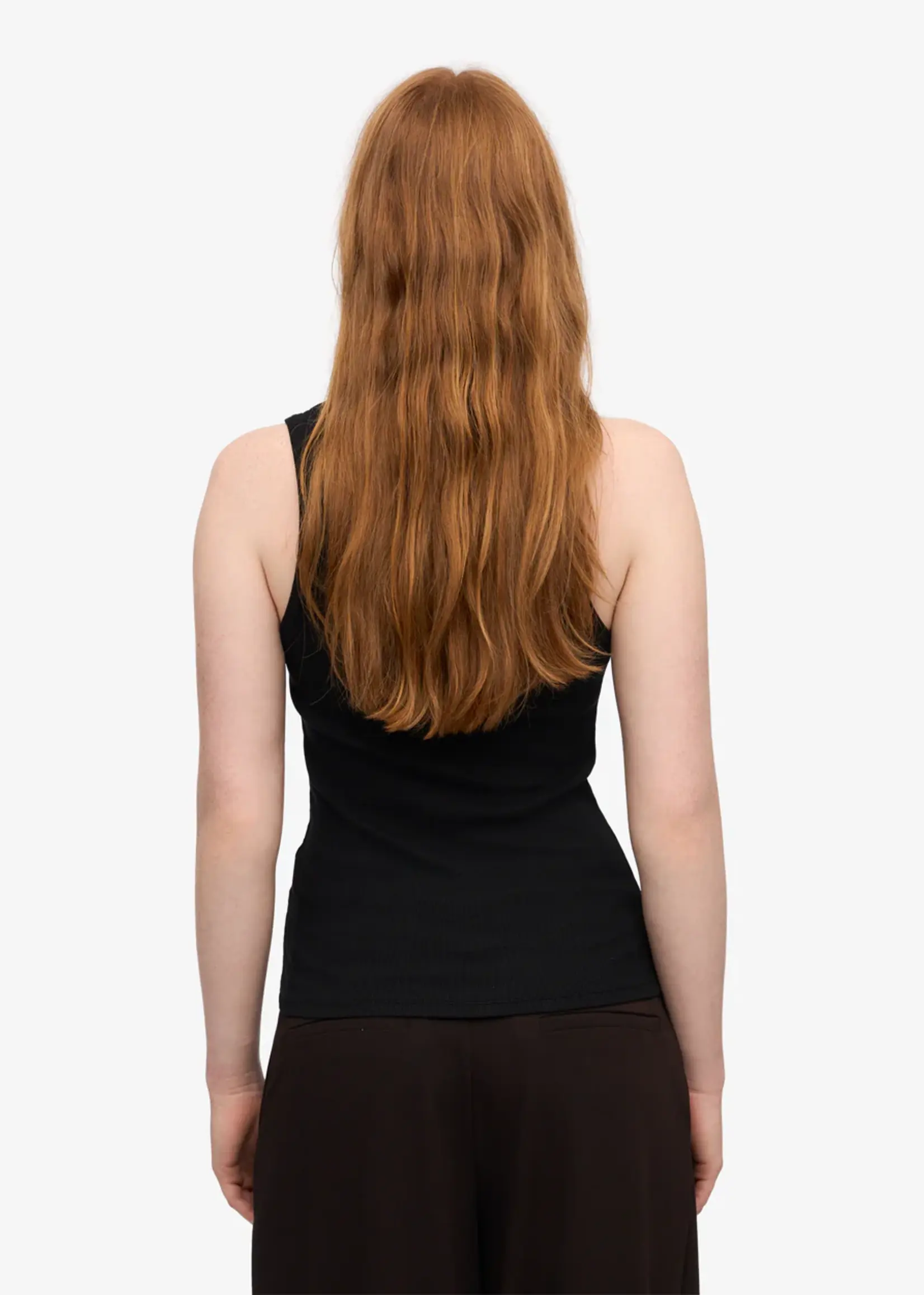 Colorful Standard Colorful Standard - Women Organic Rib Tank Top - Deep Black