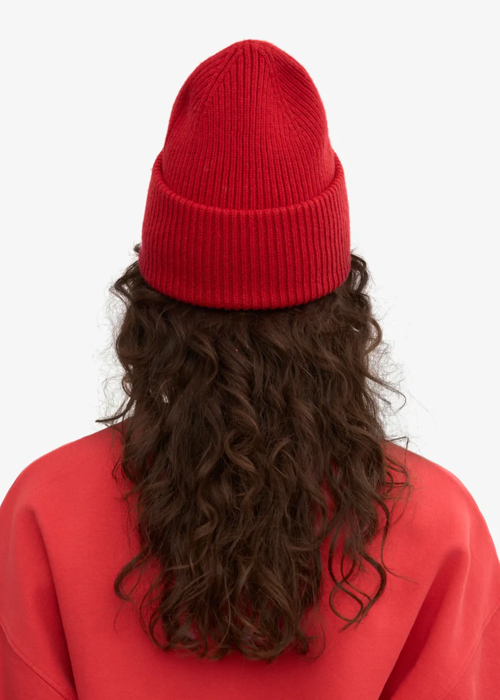 Colorful Standard Colorful Standard - Merino Wool Hat - Scarlet Red