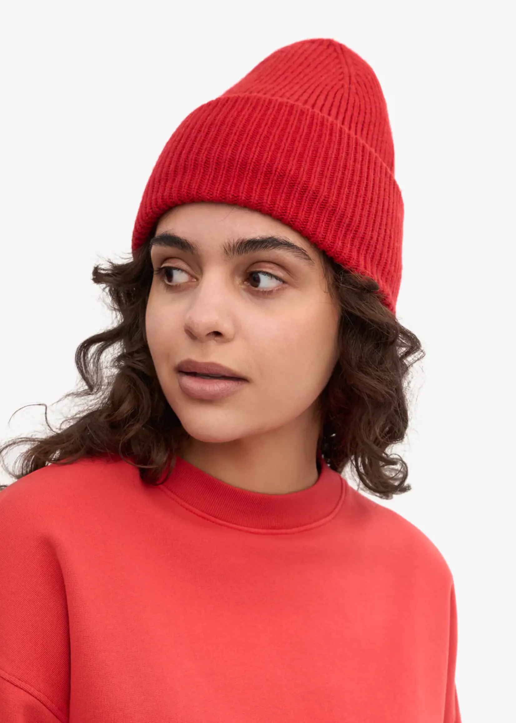 Colorful Standard Colorful Standard - Merino Wool Hat - Scarlet Red