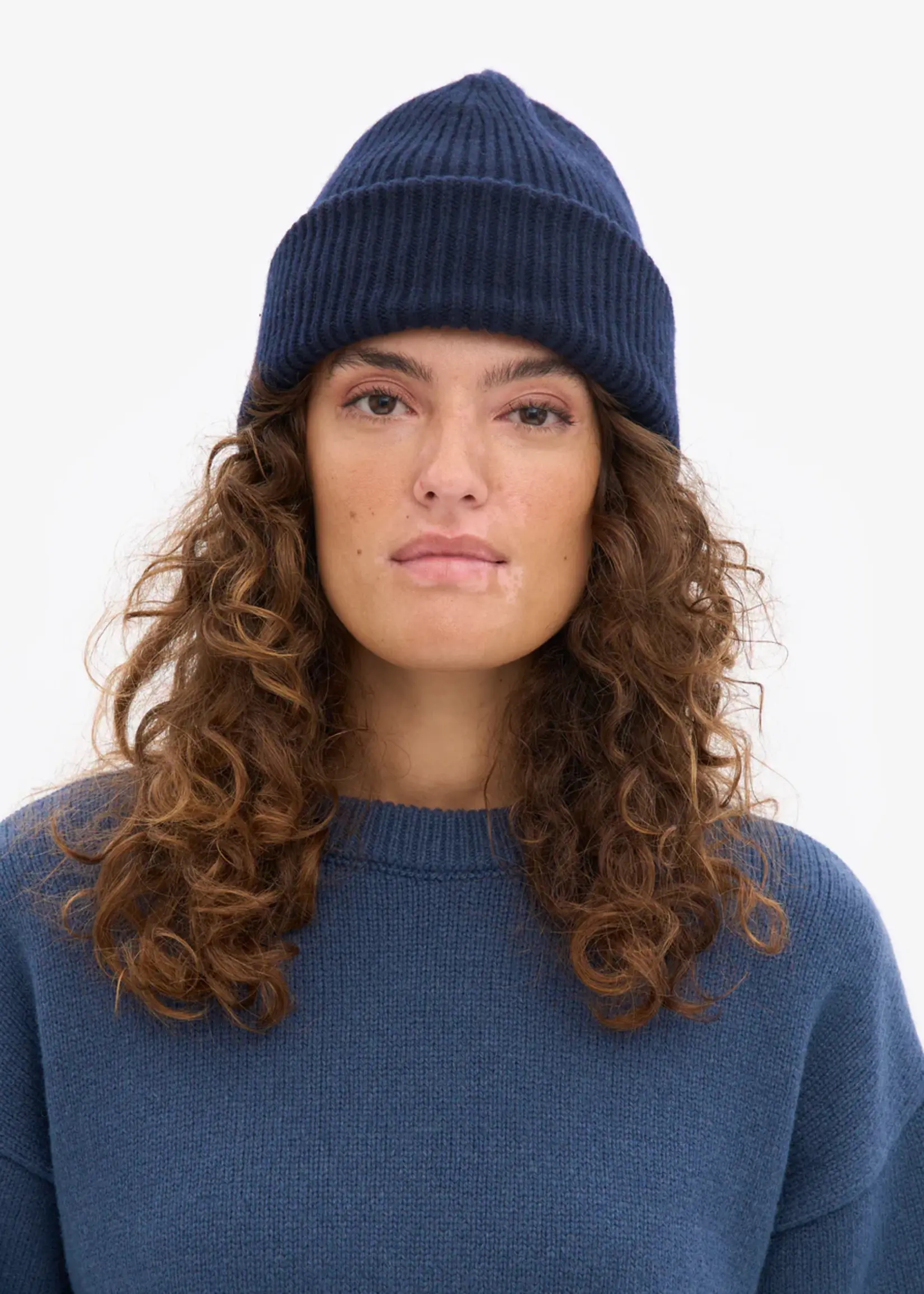 Colorful Standard Colorful Standard - Merino Wool Hat - Navy Blue