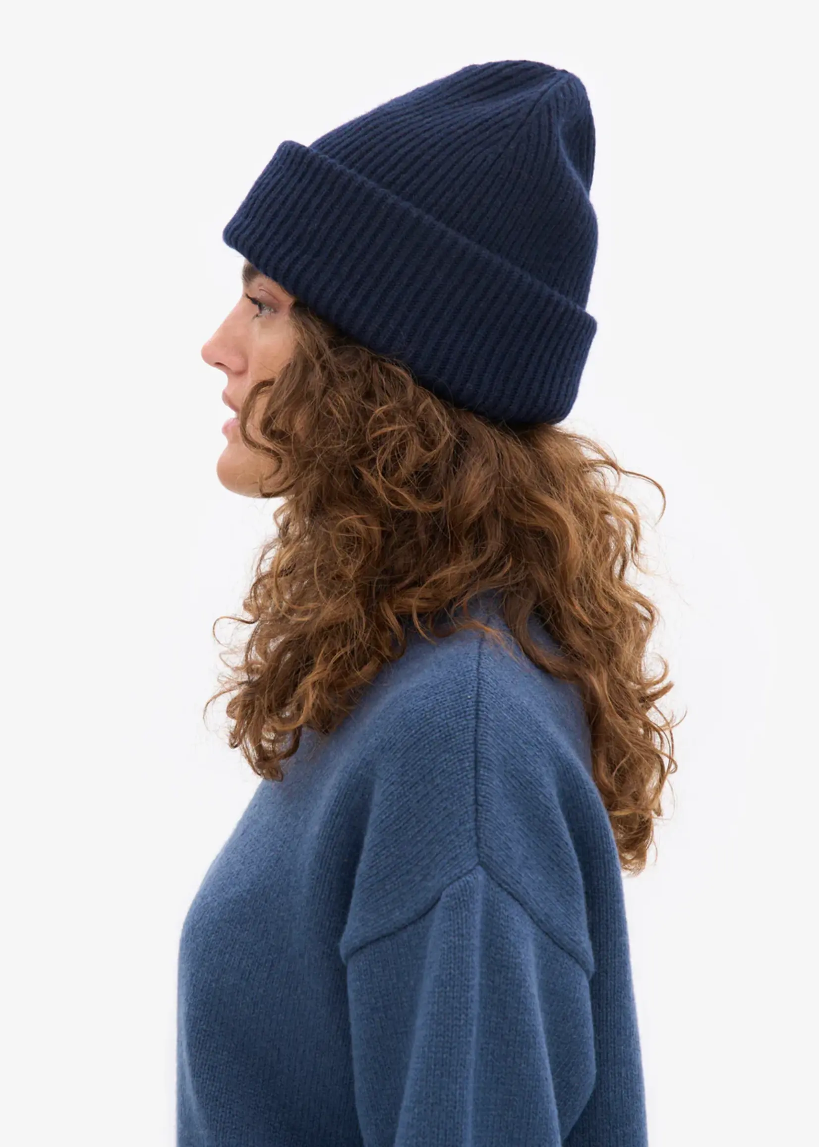 Colorful Standard Colorful Standard - Merino Wool Hat - Navy Blue