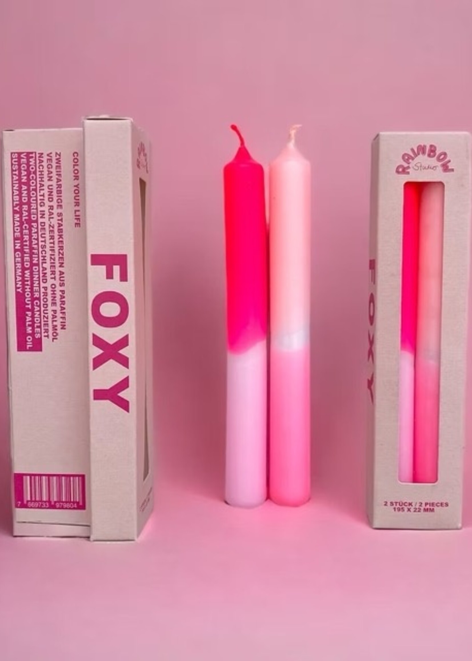 Pink Stories Pink Stories - Kaarsen 2-pack - Foxy