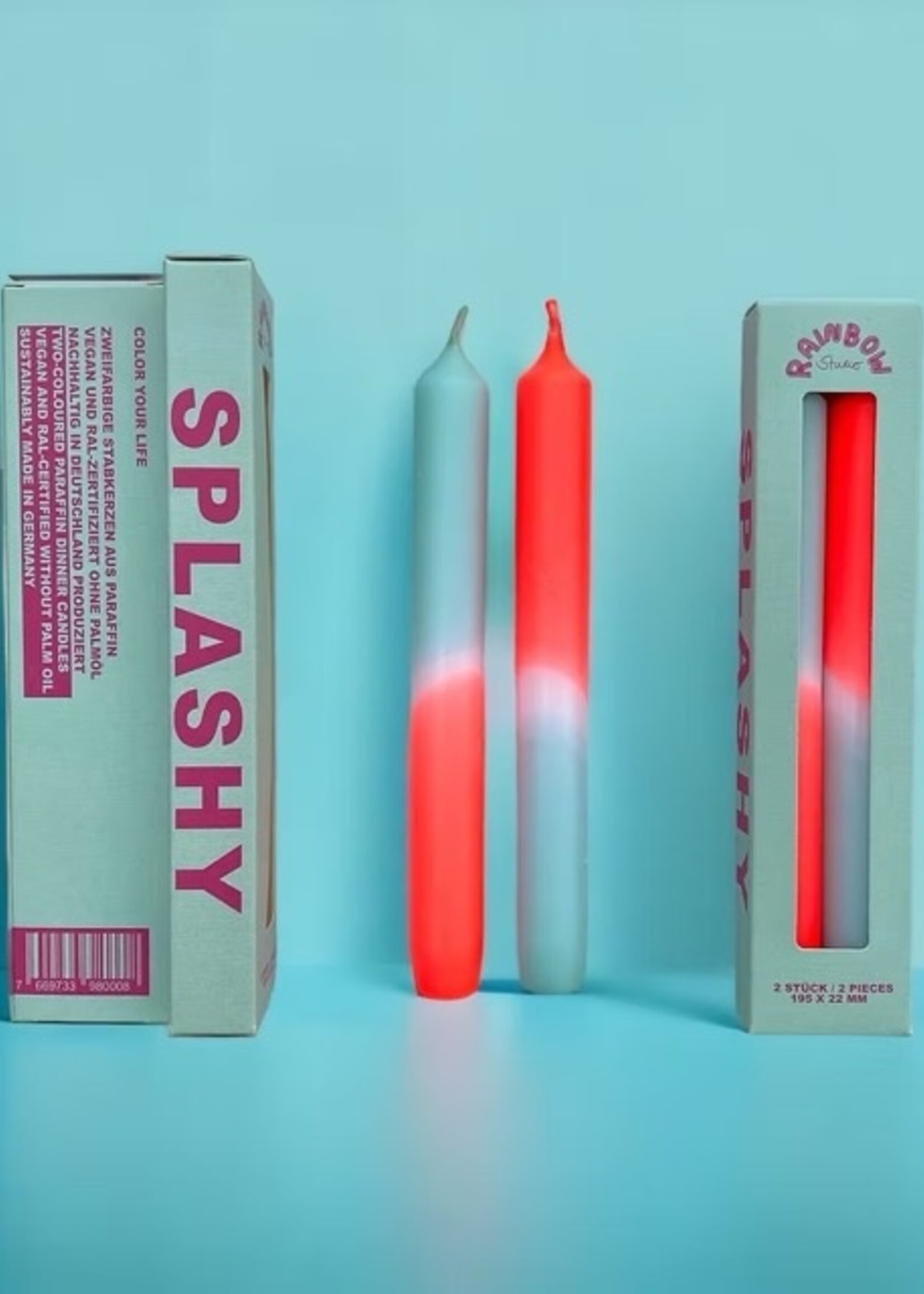 Pink Stories Pink Stories - Kaarsen 2-pack - Splashy