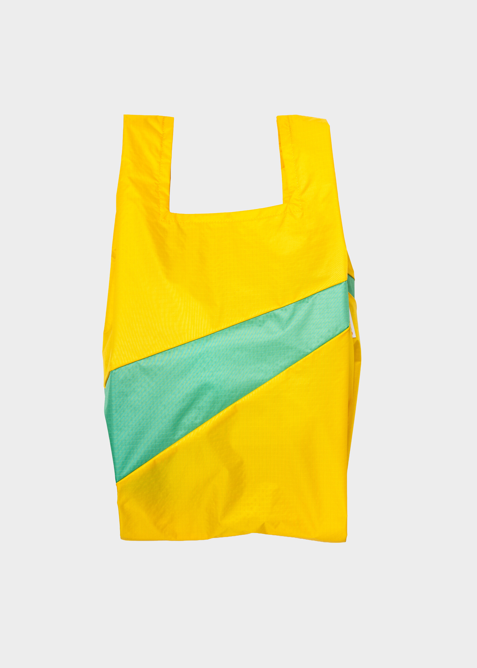 Susan Bijl Susan Bijl - Shopping Bag (UNTITLED) Sunflower & Holly Green