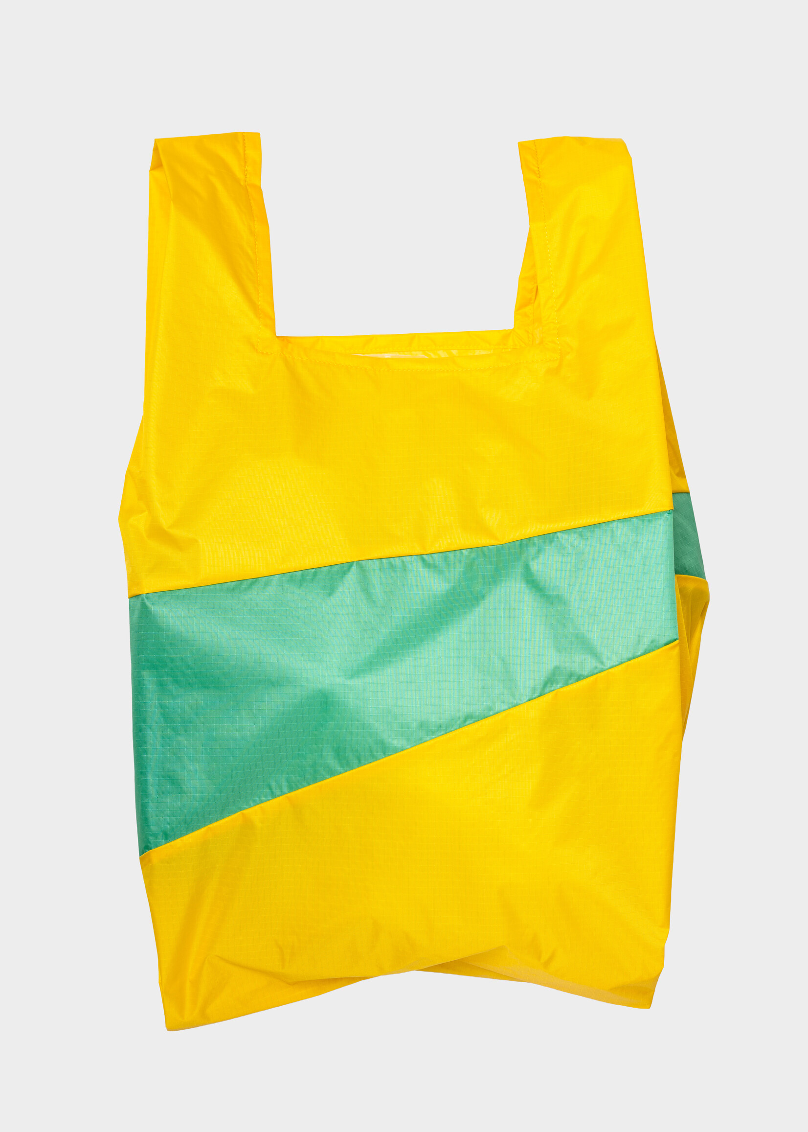Susan Bijl Susan Bijl - Shopping Bag (UNTITLED) Sunflower & Holly Green