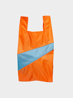 Susan Bijl Susan Bijl - Shopping Bag (UNTITLED) Orange & Ocean