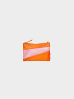 Susan Bijl Susan Bijl - Pouch (UNTITLED) Orange & Pink Panther