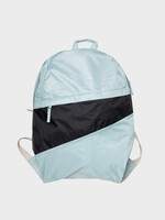 Susan Bijl Susan Bijl - Foldable Backpack (UNTITLED) Surf Spray & Black L