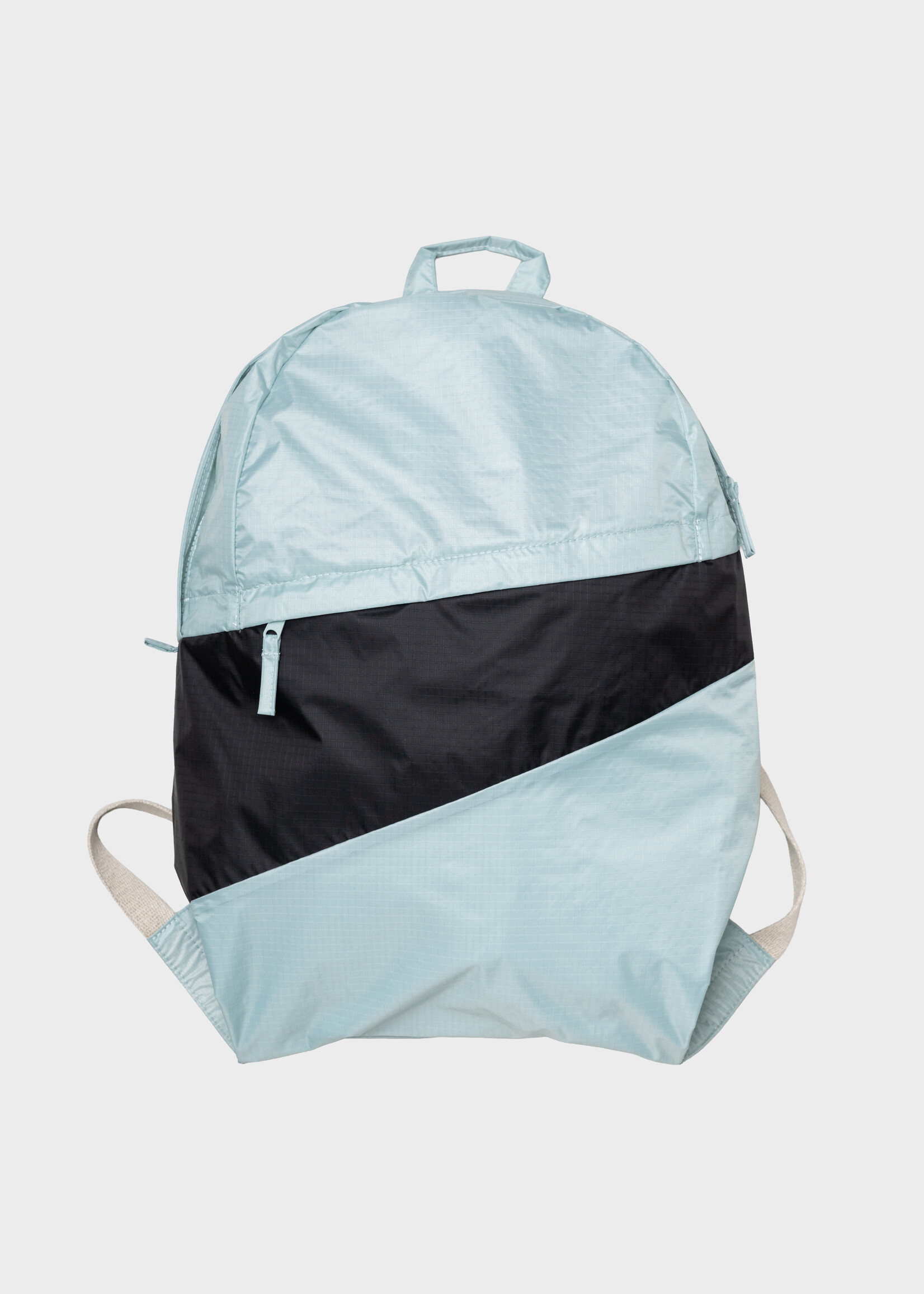 Susan Bijl Susan Bijl - Foldable Backpack (UNTITLED) Surf Spray & Black L