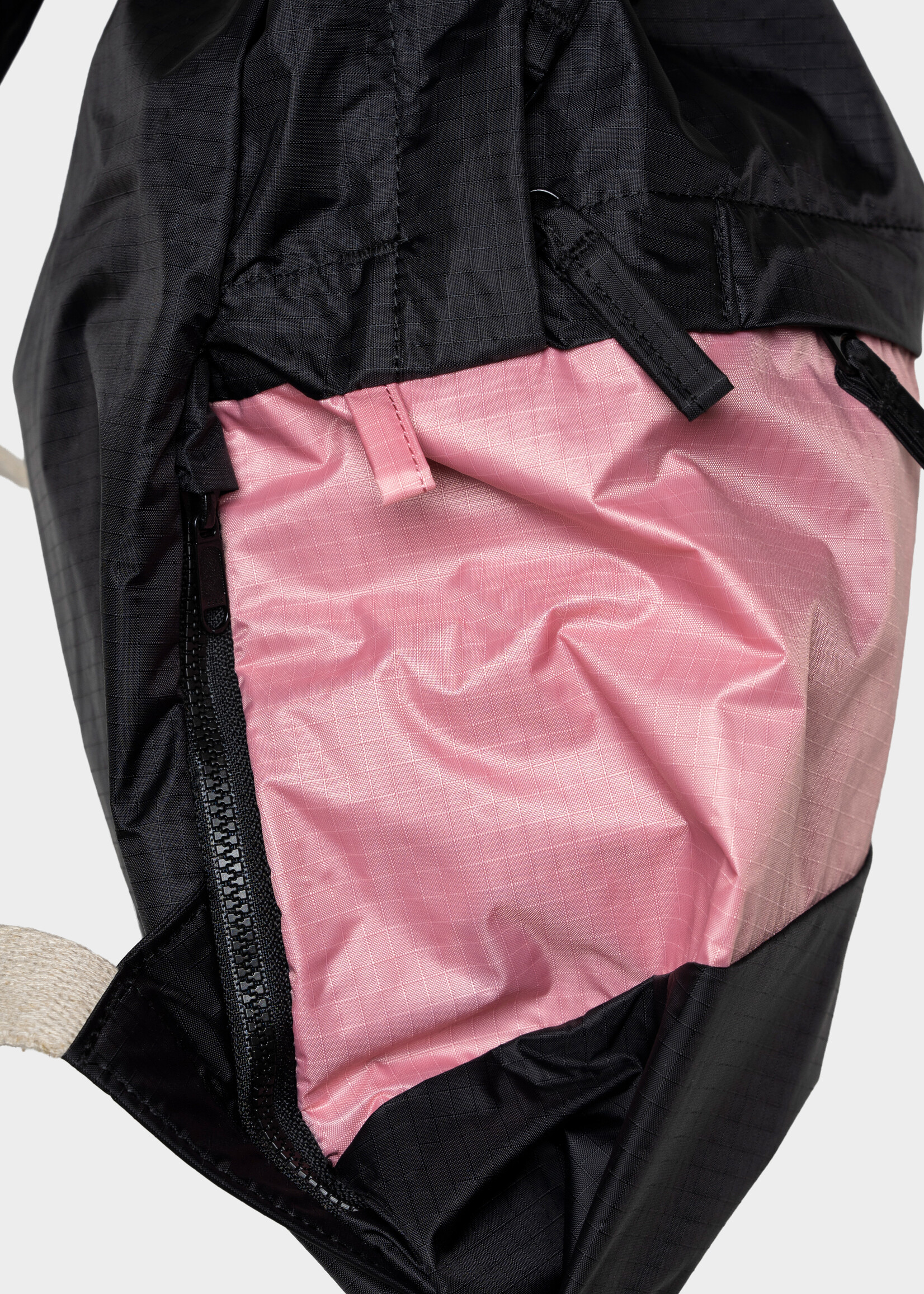 Susan Bijl Susan Bijl - Foldable Backpack (UNTITLED) Black & Pink Panther M