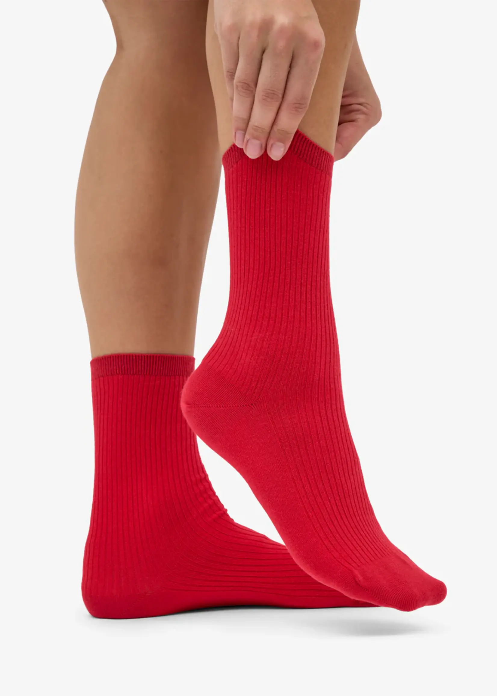 Colorful Standard Colorful Standard - Women Classic Organic Sock - Scarlet Red One Size (36 - 40)