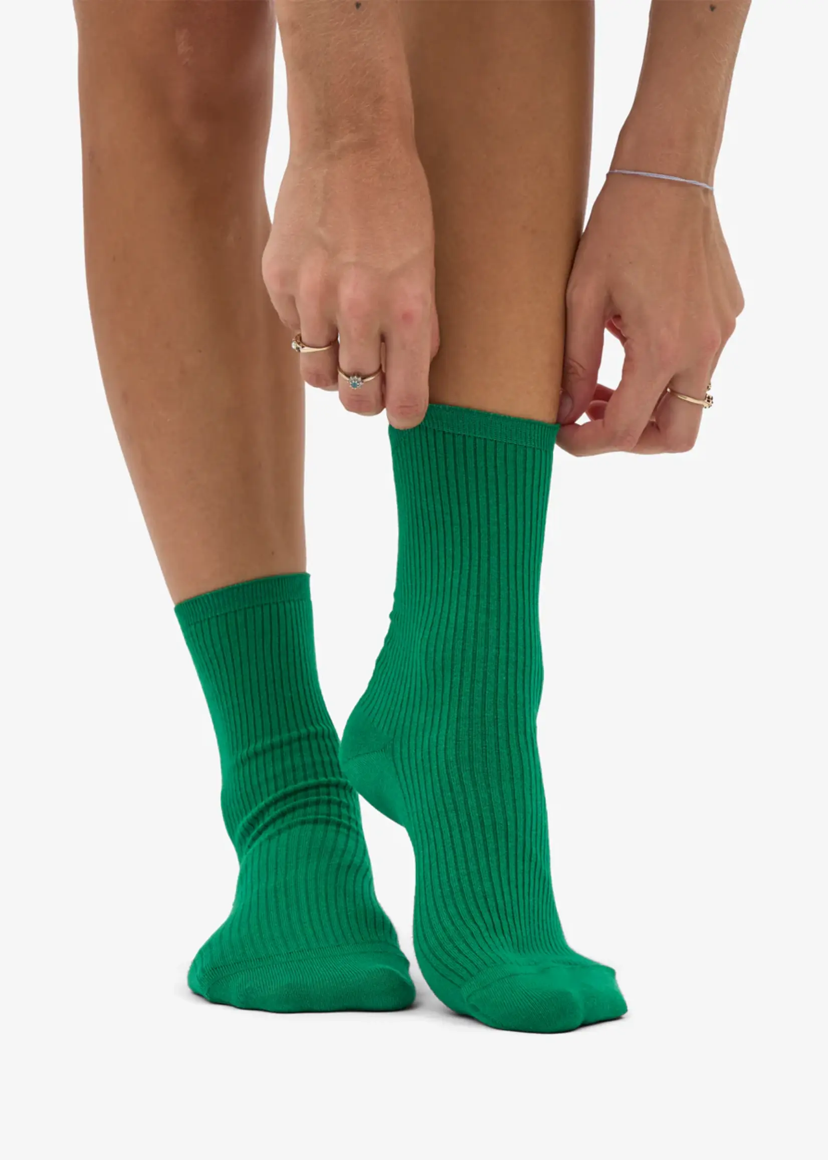 Colorful Standard Colorful Standard - Women Classic Organic Sock - Kelly Green One Size (36 - 40)