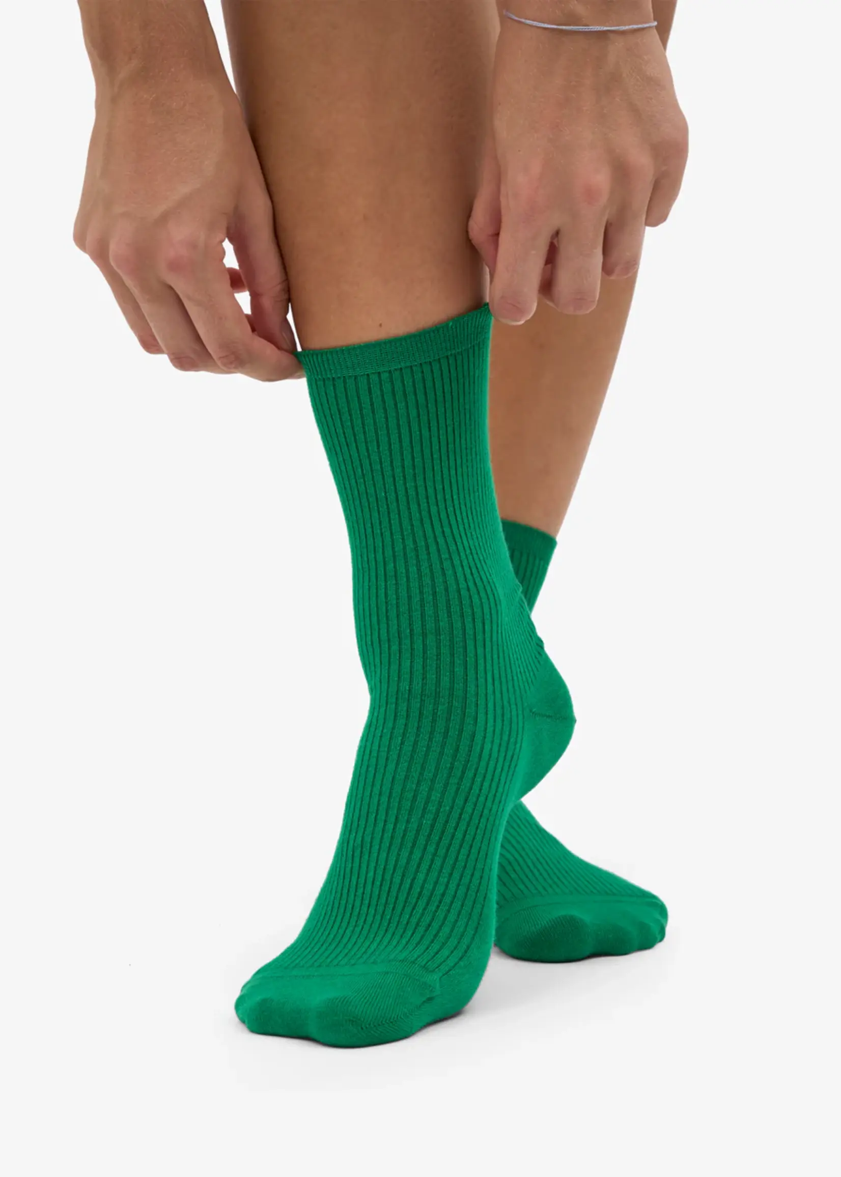 Colorful Standard Colorful Standard - Women Classic Organic Sock - Kelly Green One Size (36 - 40)