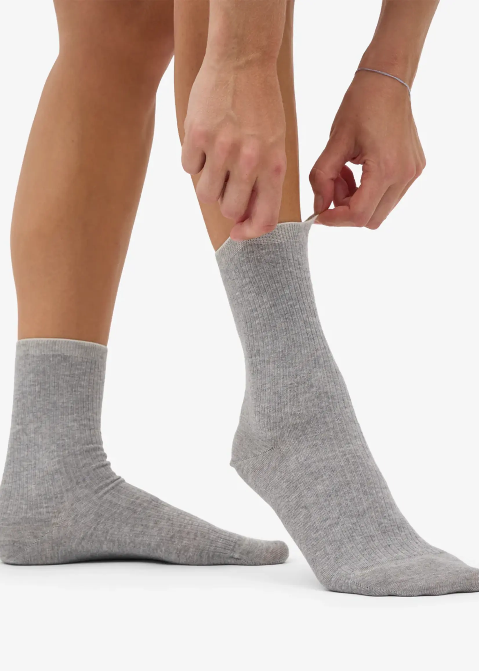 Colorful Standard Colorful Standard - Women Classic Organic Sock - Heather Grey One Size (36 - 40)