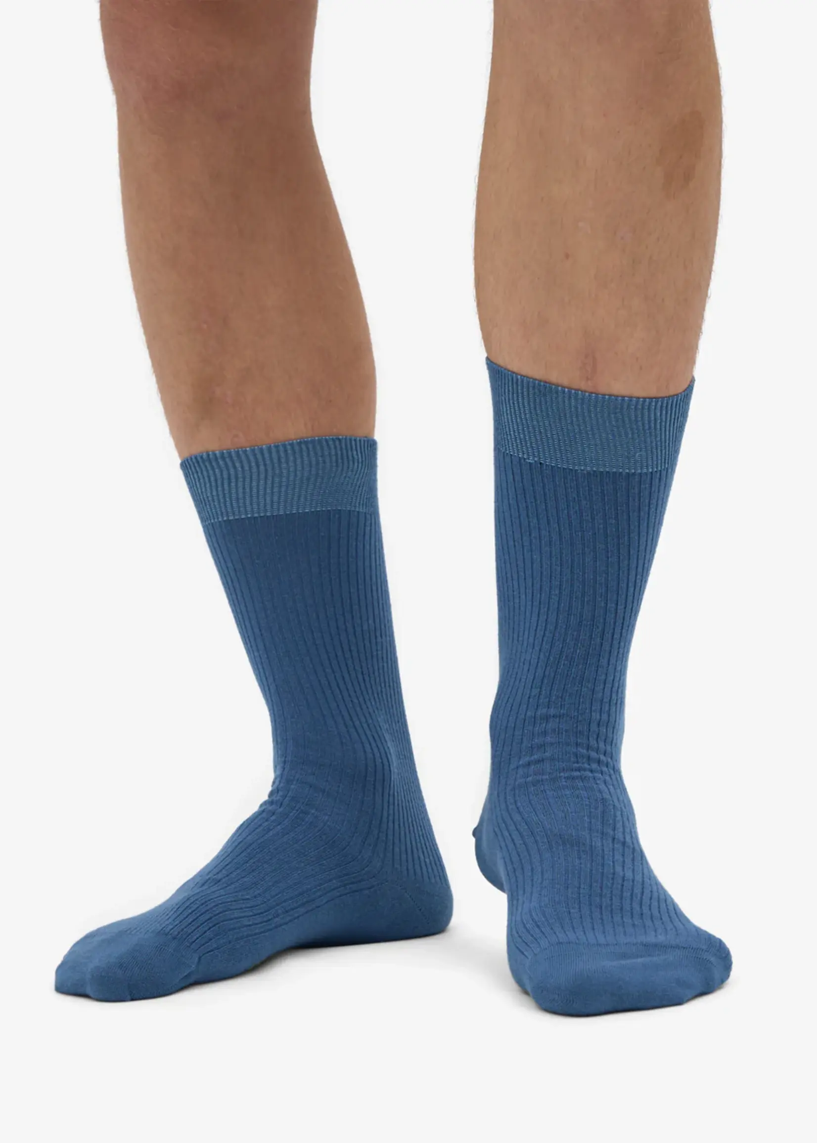Colorful Standard Colorful Standard - Men Classic Organic Sock - Petrol Blue One Size (41- 46)