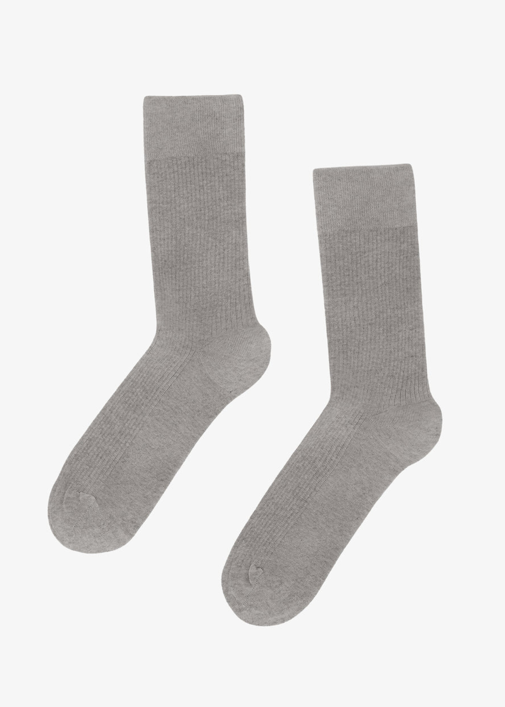 Colorful Standard Colorful Standard - Men Classic Organic Sock - Heather Grey One Size (41- 46)