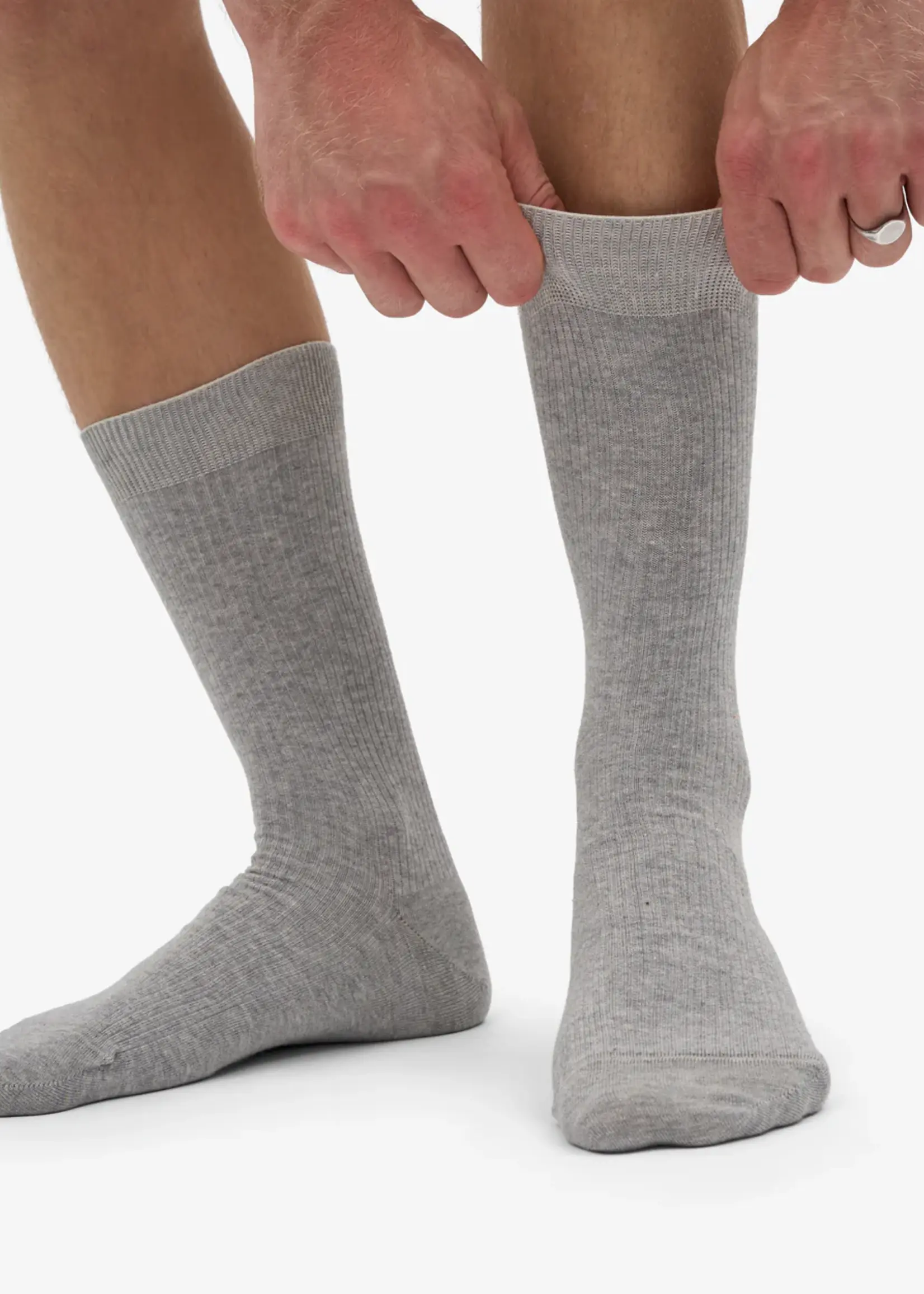 Colorful Standard Colorful Standard - Men Classic Organic Sock - Heather Grey One Size (41- 46)