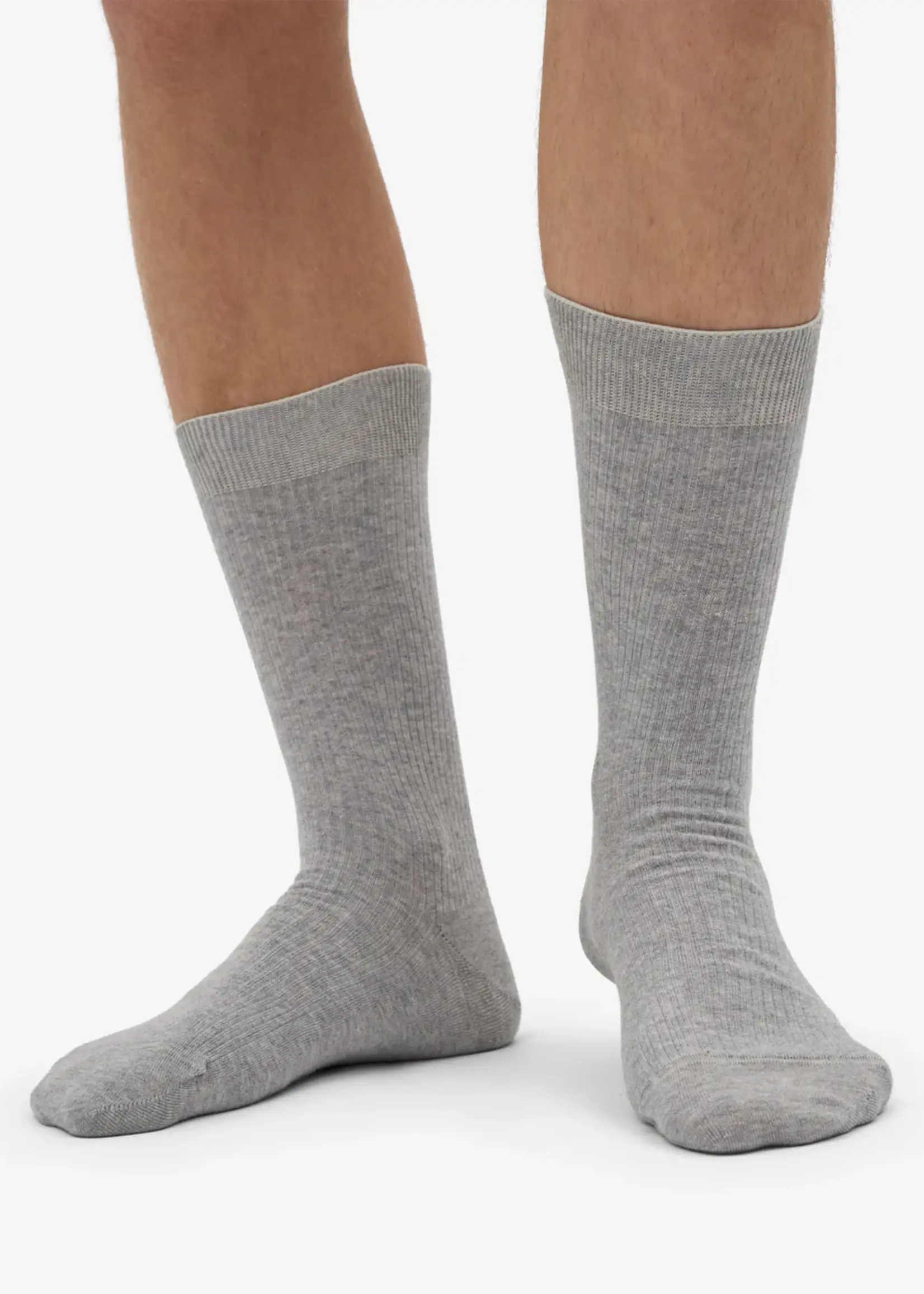 Colorful Standard Colorful Standard - Men Classic Organic Sock - Heather Grey One Size (41- 46)