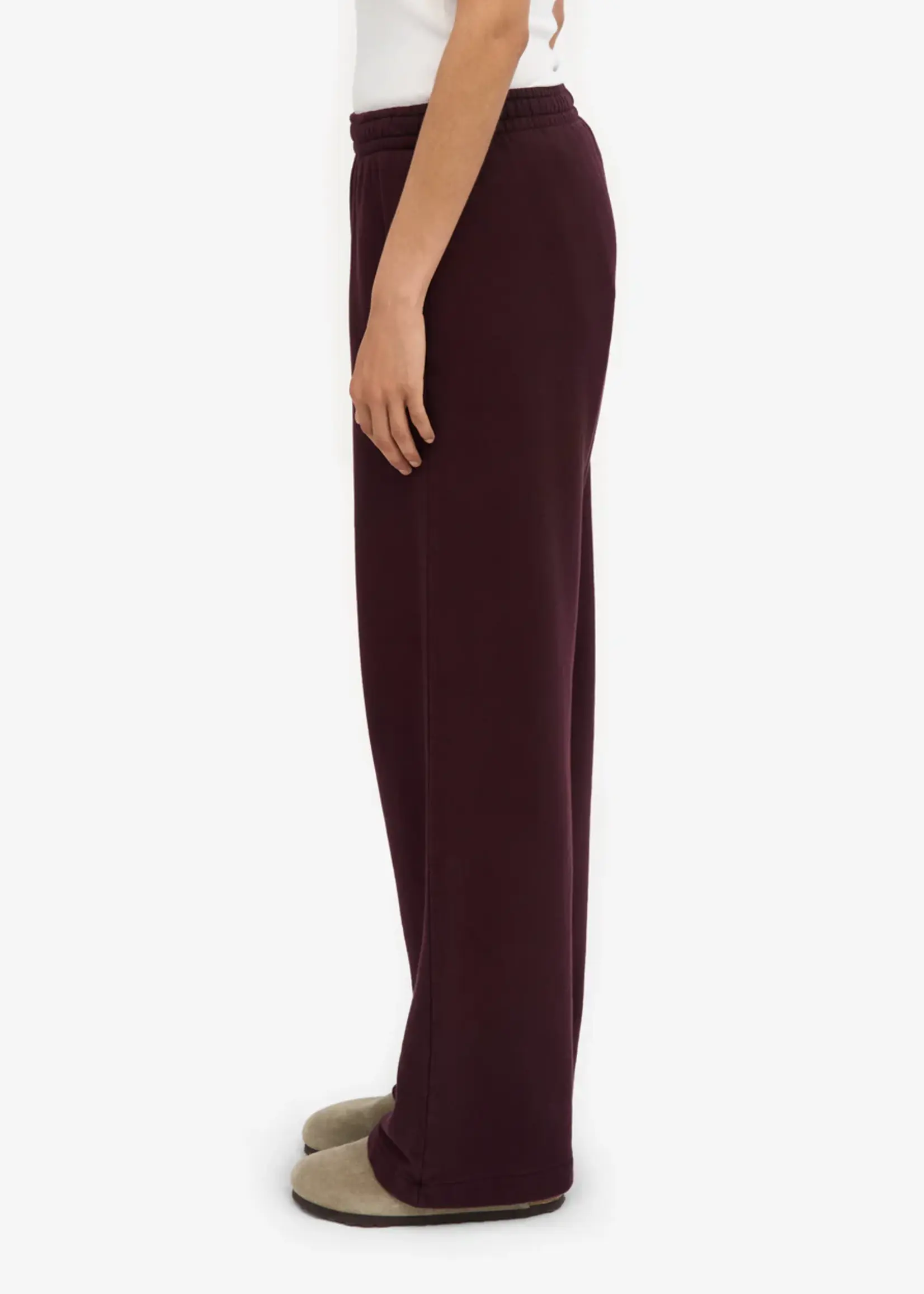 Colorful Standard Colorful Standard - Organic Straight Leg Sweatpants - Oxblood Red