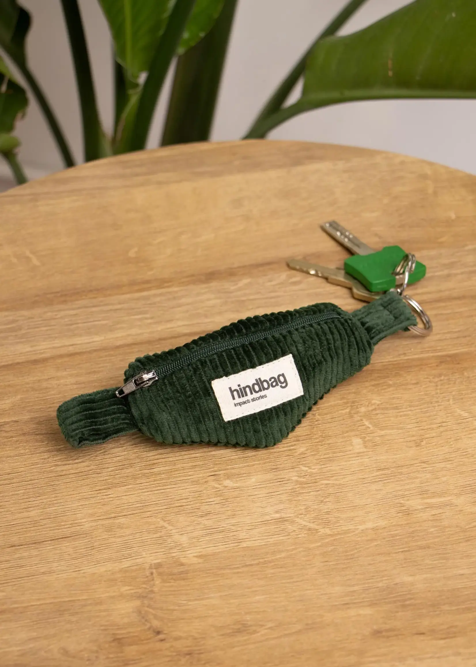 Hindbag Hindbag - Come Keyring - Velvet Forest Green