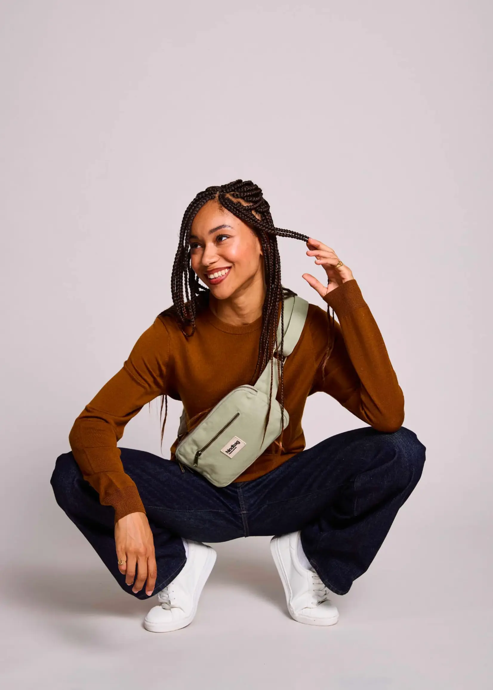 Hindbag Hindbag - Harry Fanny Pack - Green Clay