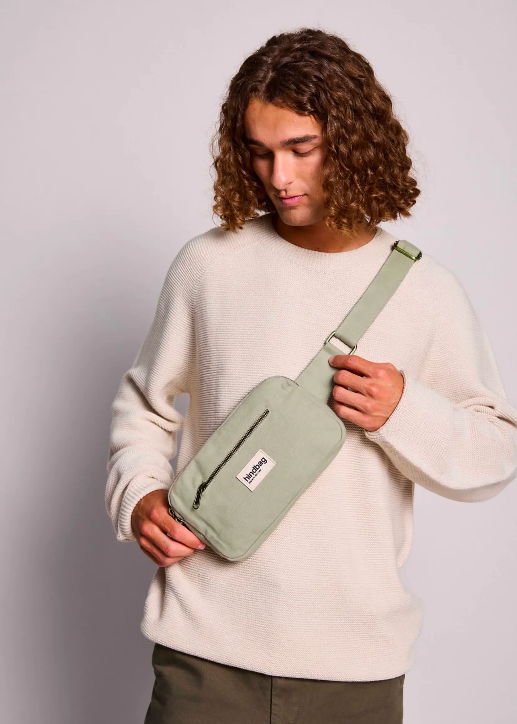 Hindbag Hindbag - Harry Fanny Pack - Green Clay