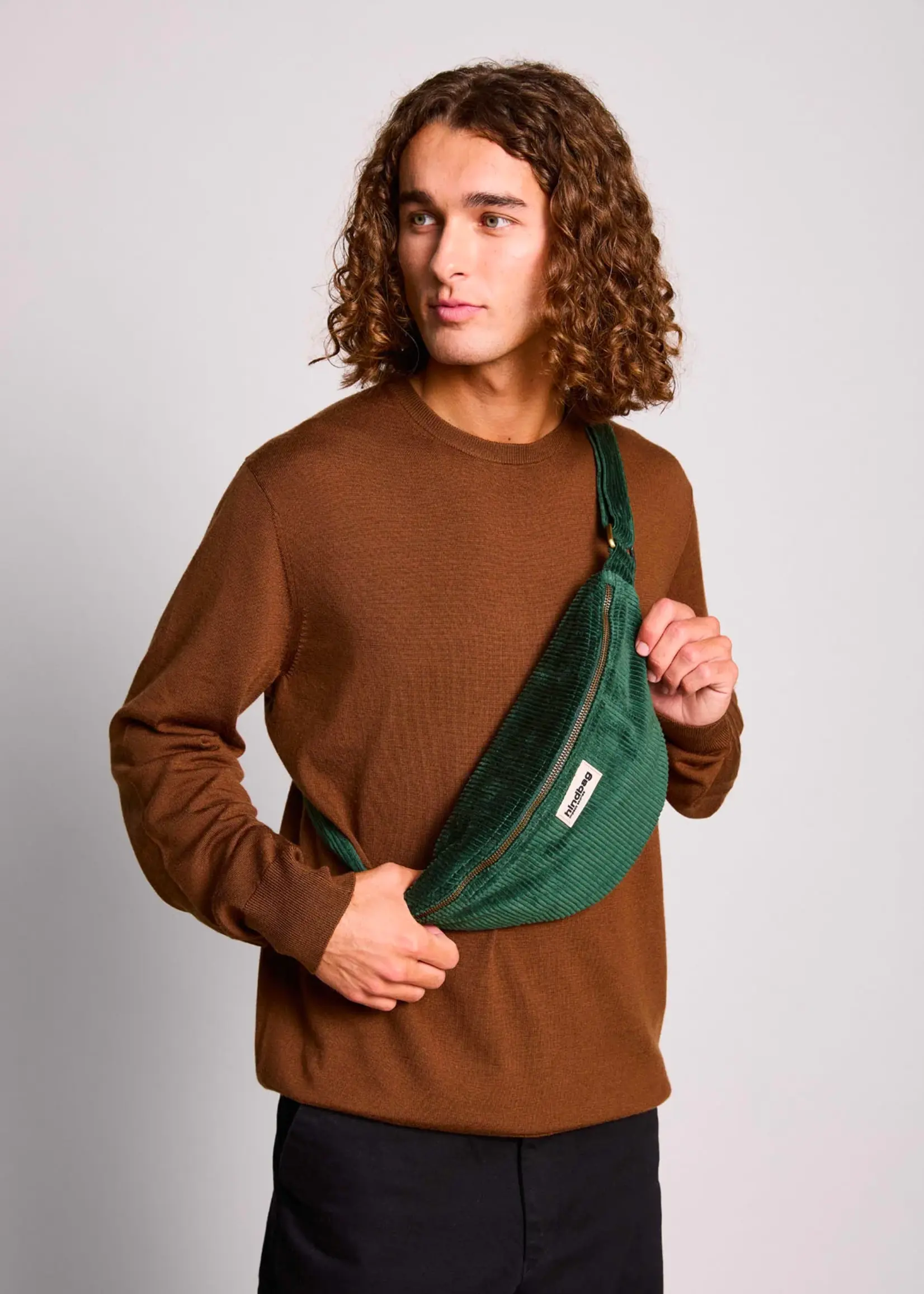 Hindbag Hindbag - Sasha Fanny Pack - Velvet Forest Green