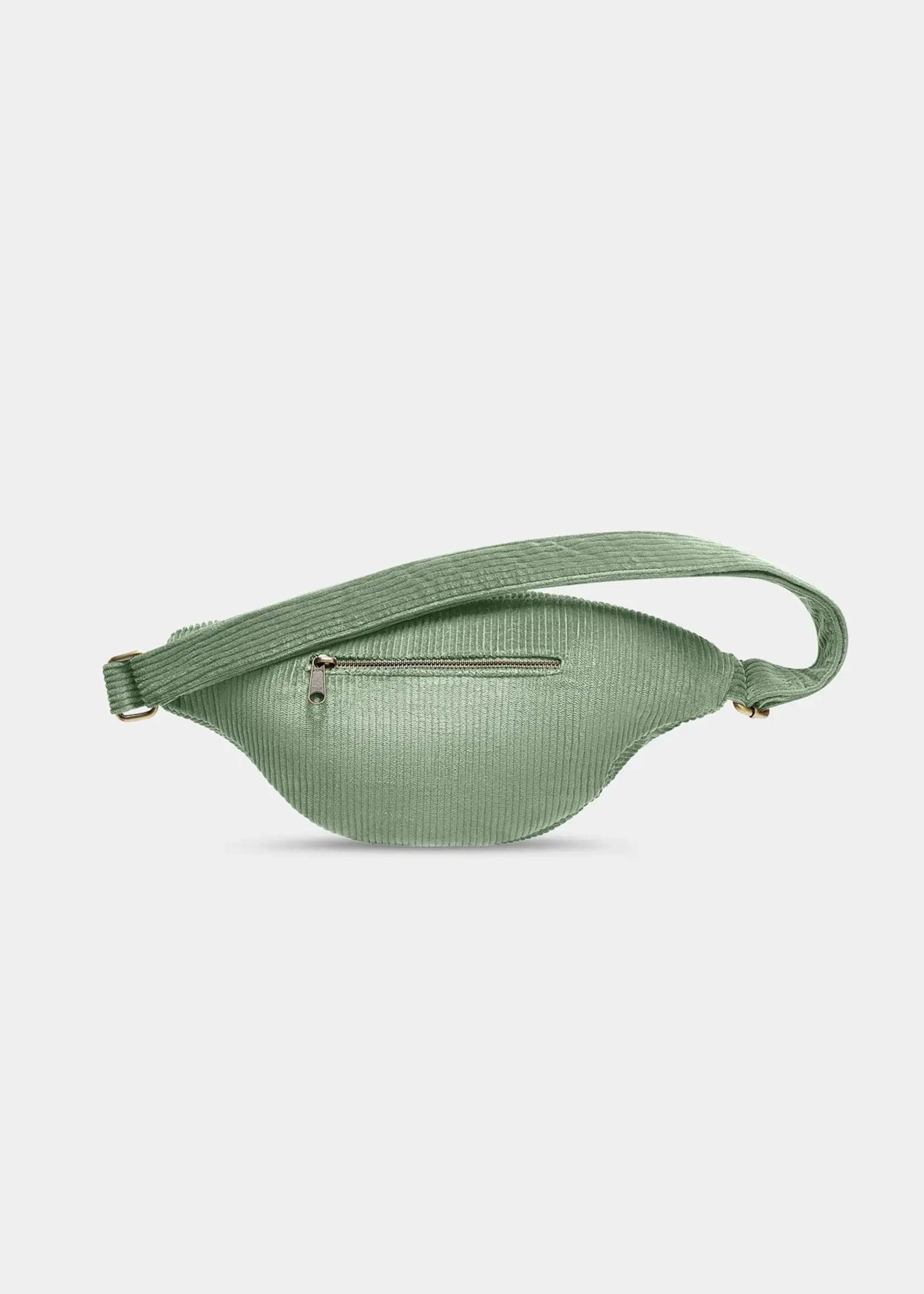 Hindbag Hindbag - Sasha Fanny Pack - Velvet Seafoam Green