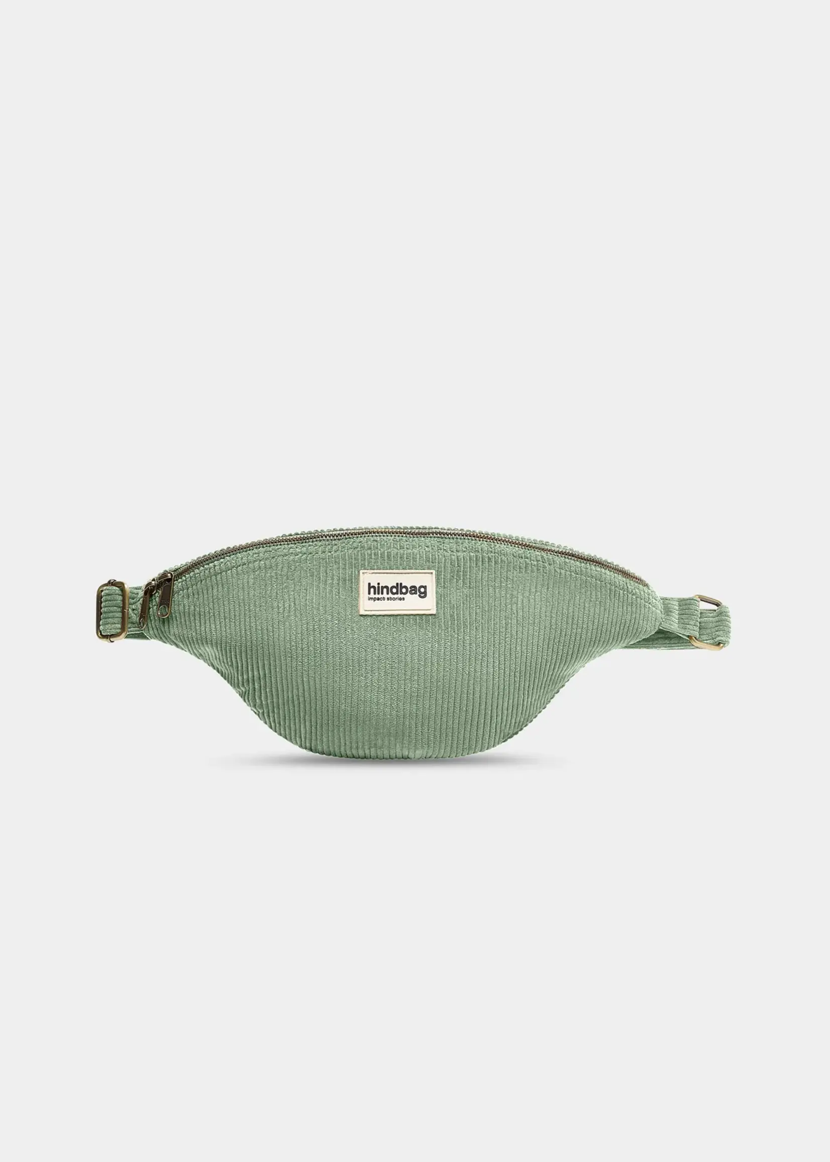 Hindbag Hindbag - Sasha Fanny Pack - Velvet Seafoam Green